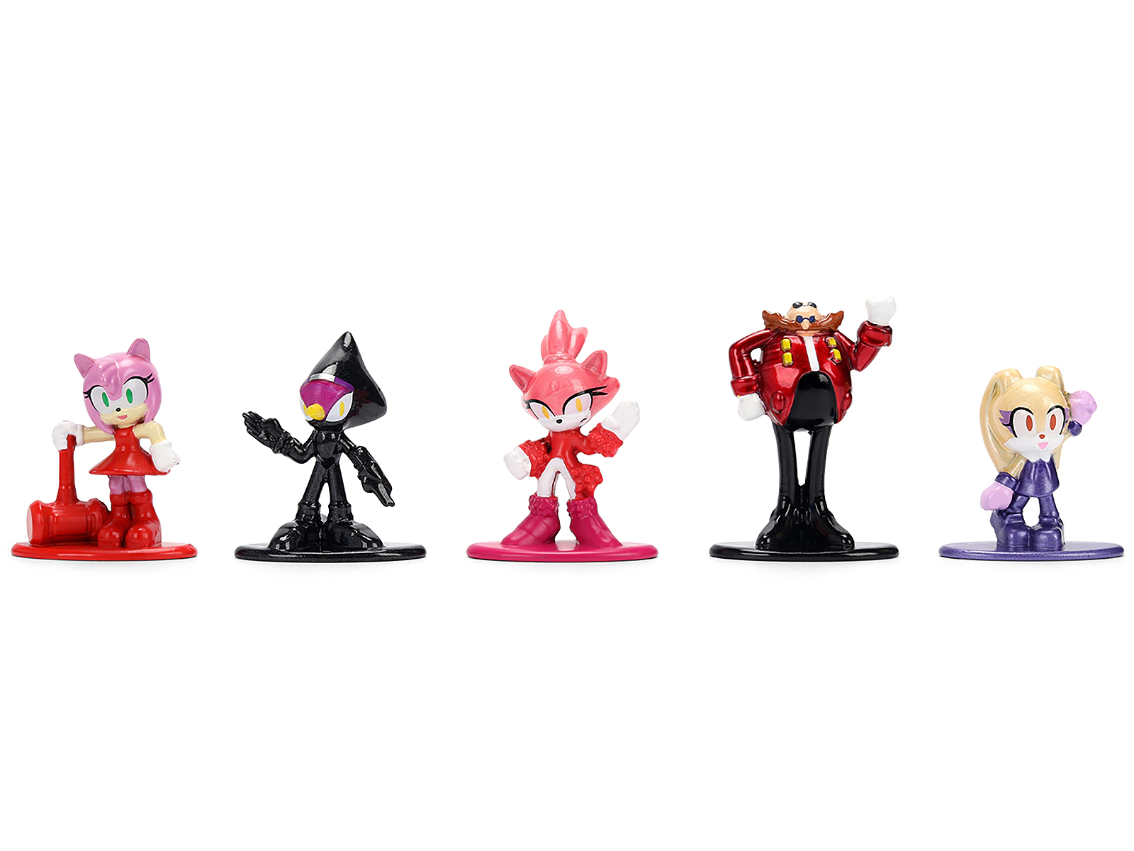 Jada Set of 12 Diecast Figures "Sonic The Hedgehog" Video Games "Nano Metalfigs" Series Diecast Models by Jada