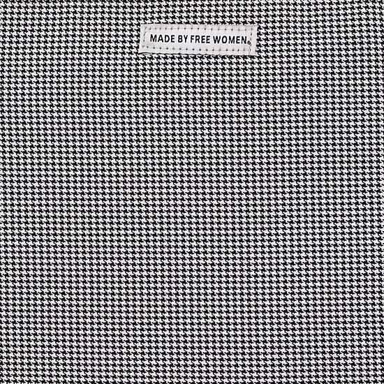 Made Free Houndstooth Print Day Tote