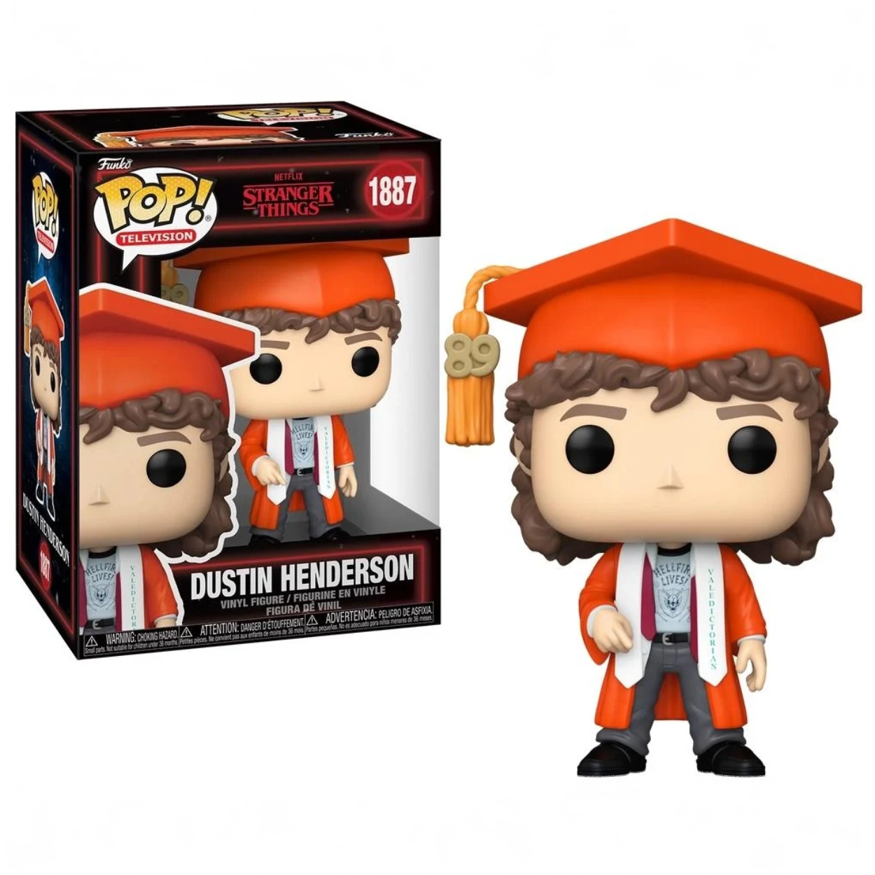 Funko Pop! Stranger Things Season 5: Dustin Graduating #1887