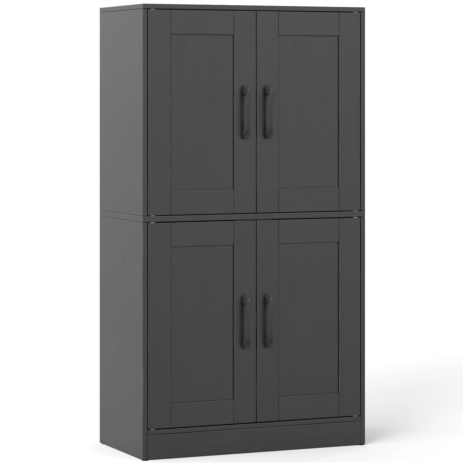 SlickBlue Bathroom Storage Cabinet with Adjustable Shelves & Double Doors