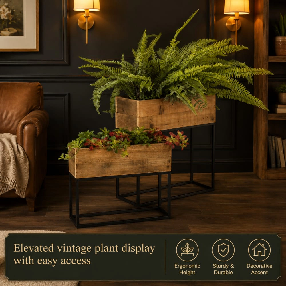 WOW PIONEER Raised Standing Planter Box