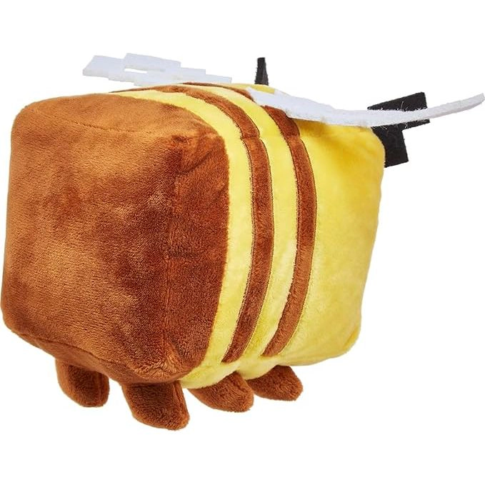 Mattel Minecraft Bee Plush - 8-inch Collectible Toy