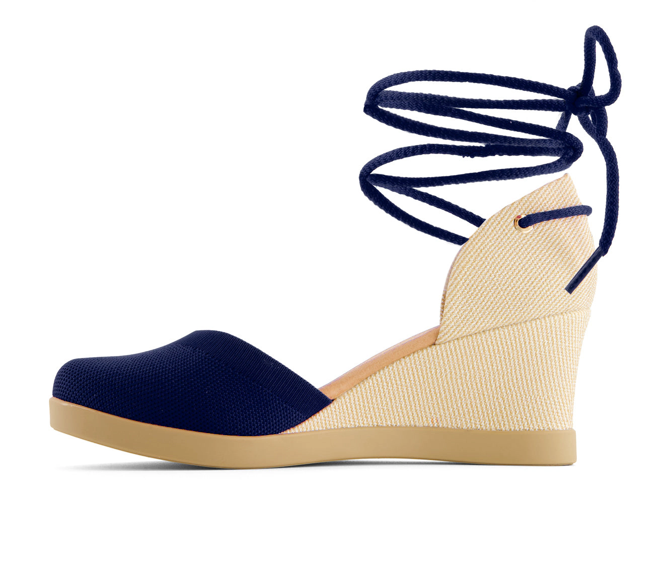 Andrea Womens Wedge Ankle And Calf Strap Espadrilles