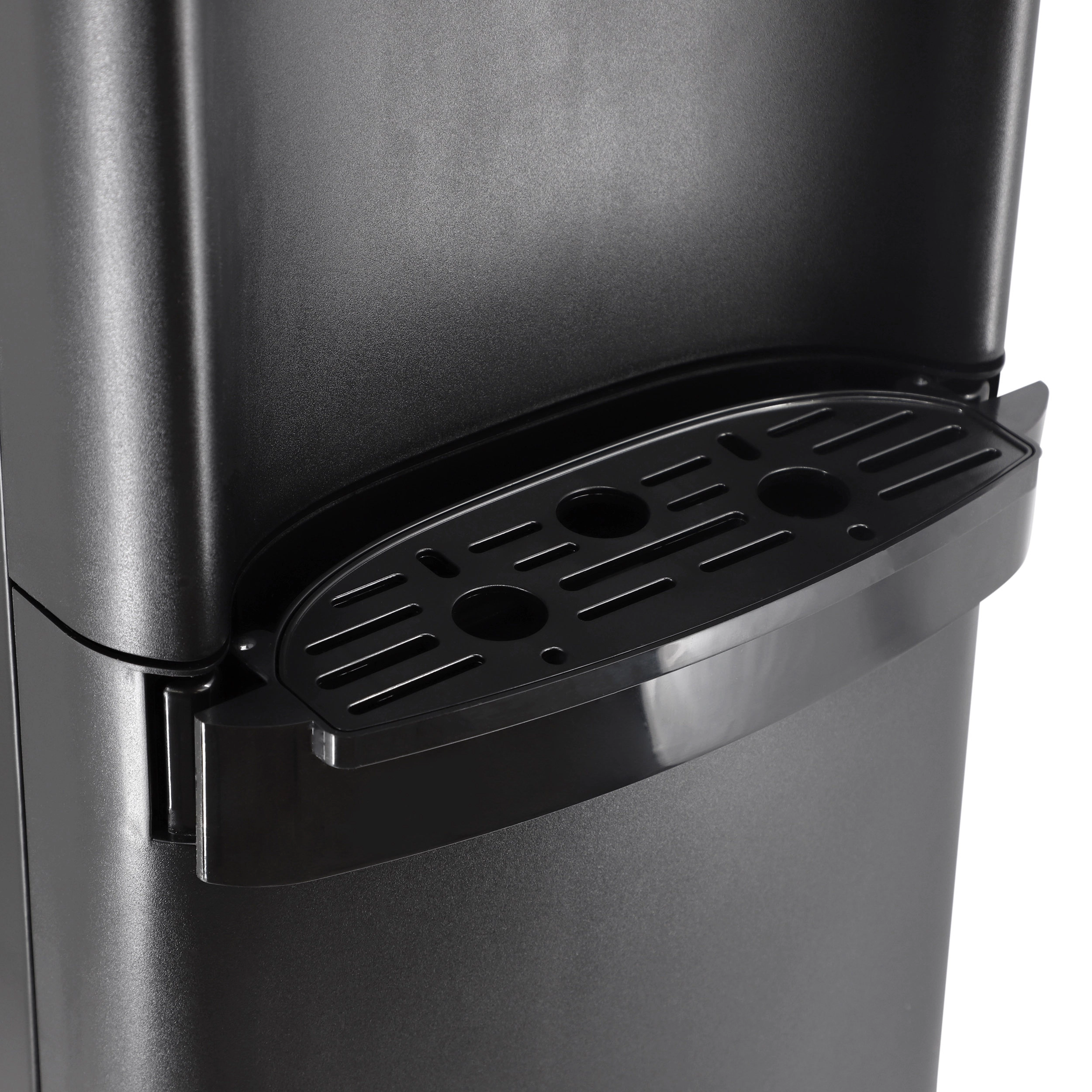 MegaChef Bottom Load Hot and Cold Water Dispenser in Black