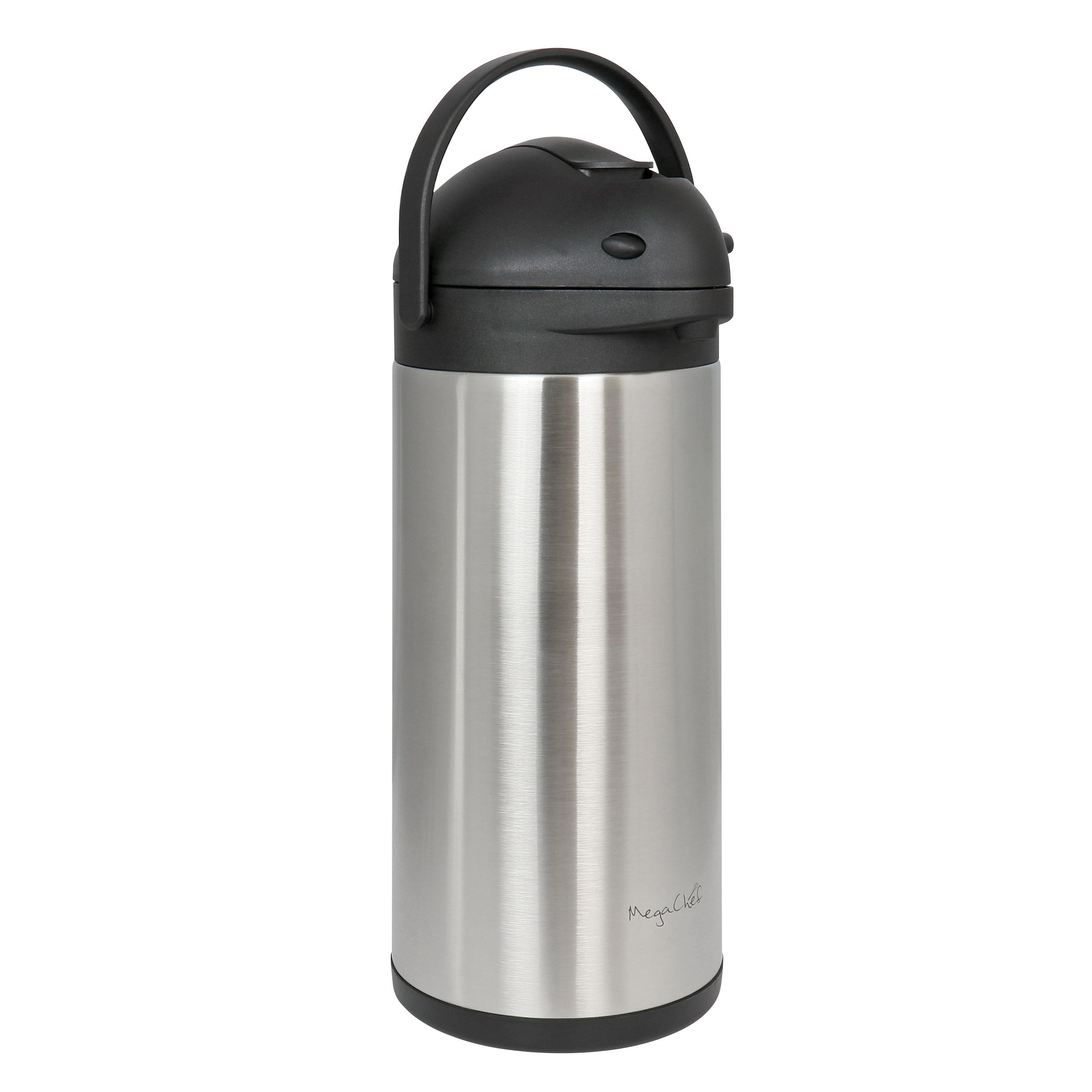 MegaChef Quart Stainless Steel Vacuum Body Pump Cap Air Pot