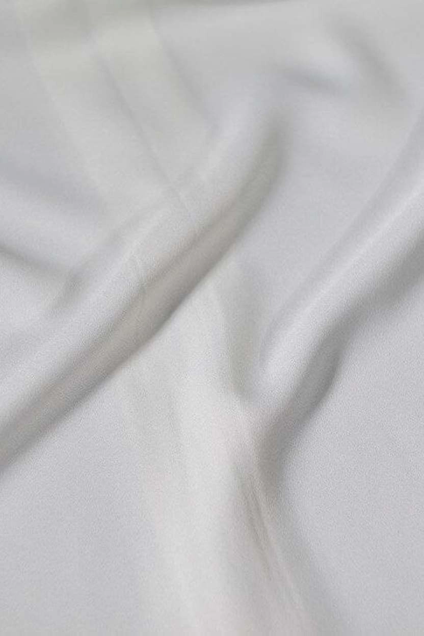 DressAtR Women's White Sleeveless Pleated High Neck Blouse