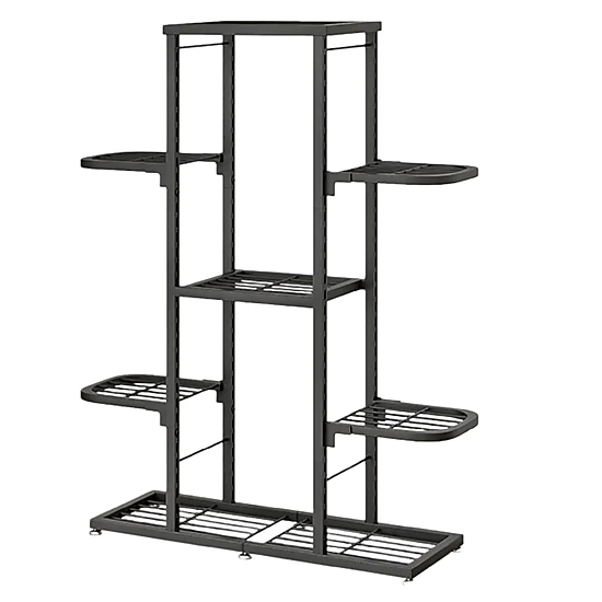 BebreezChic Plant Stand Multiple Flower Rack Holder 5 Tier Plants Shelf ...