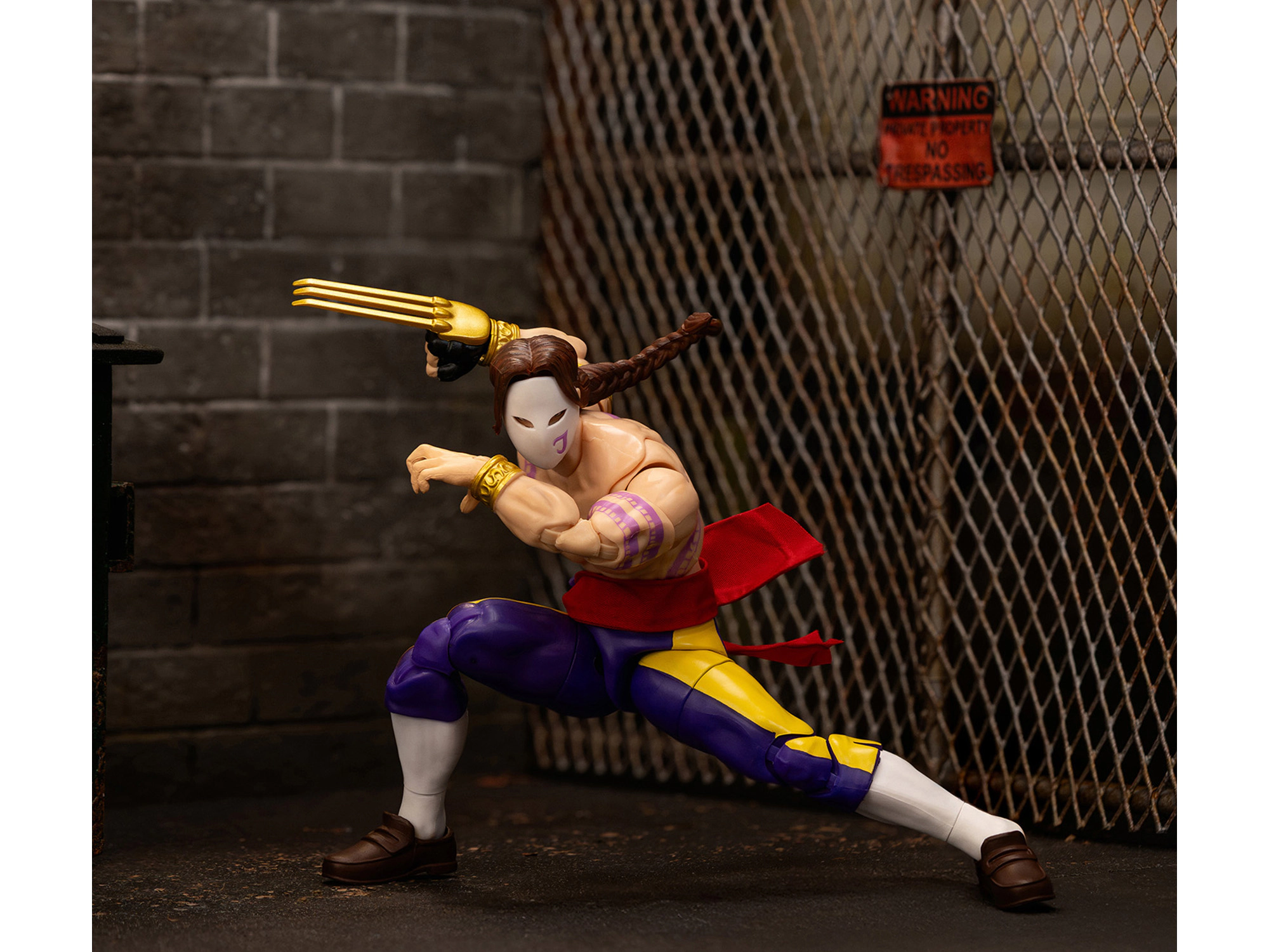 Jada Vega 6" Moveable Figure with Alternate Head and Limbs "Ultra Street Fighter II: The Final Challengers"