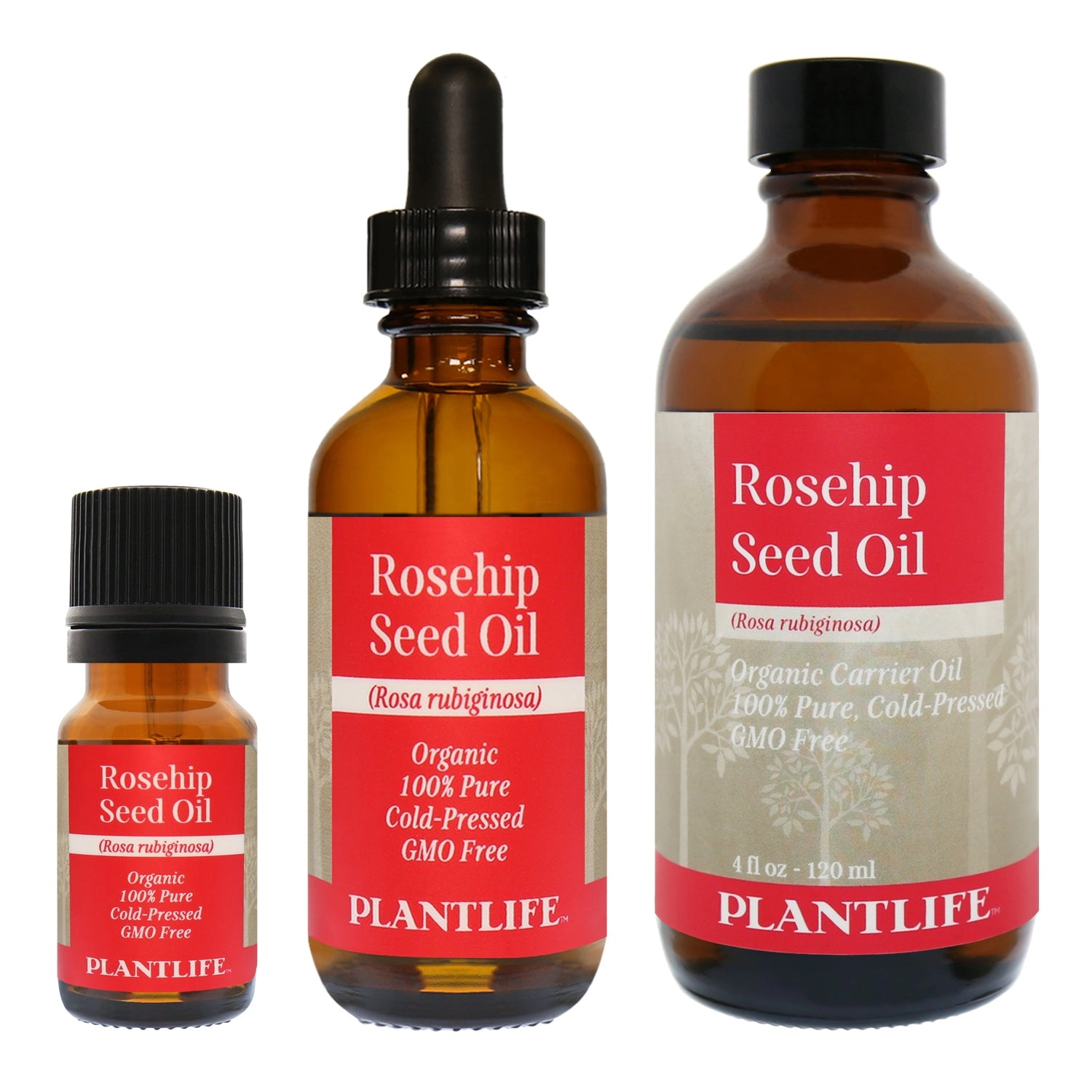 Plantlife Rosehip Seed Carrier Oil