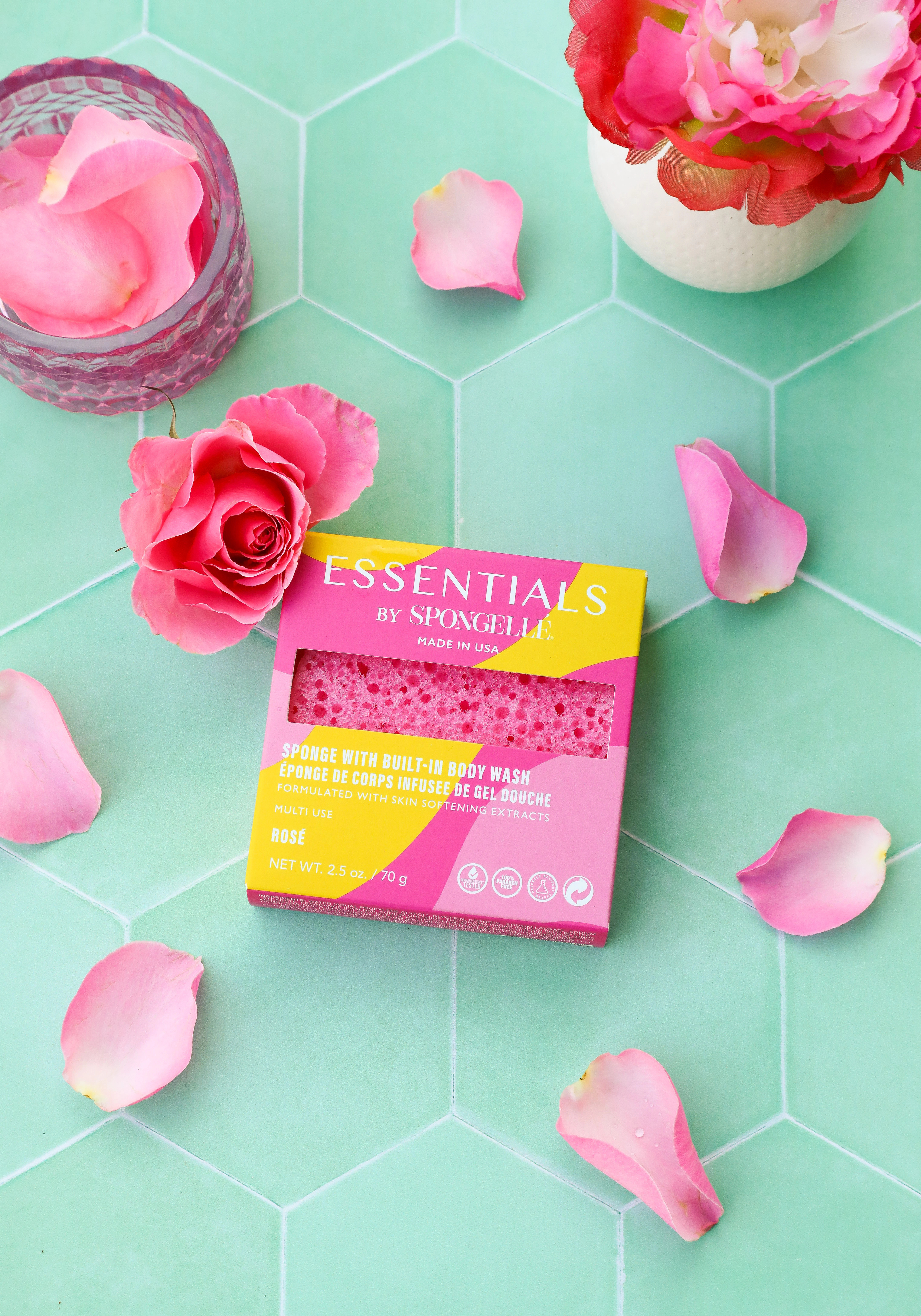 ESSENTIALS BY SPONGELLE - BODY BUFFER - ROSÉ