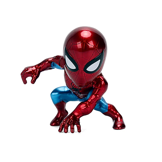 Jada Collectible Set Of 4 Diecast Figures "Spider-Man: Brand New Day" (2026) Movie "Metalfigs" Series Diecast Models