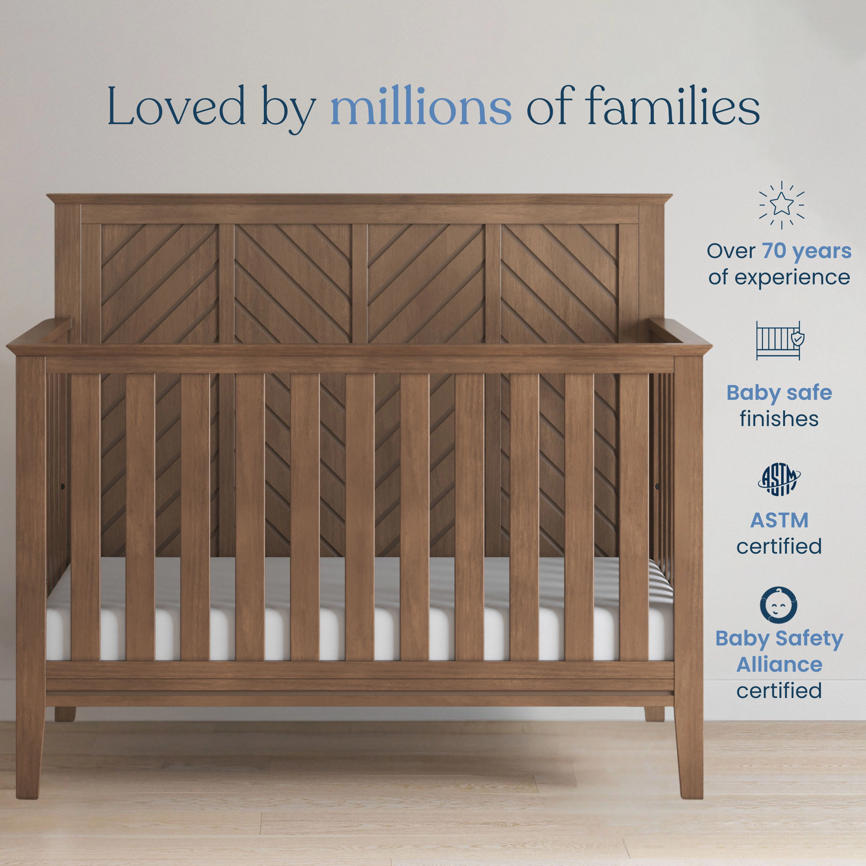 Atwood 4-in-1 Convertible Crib