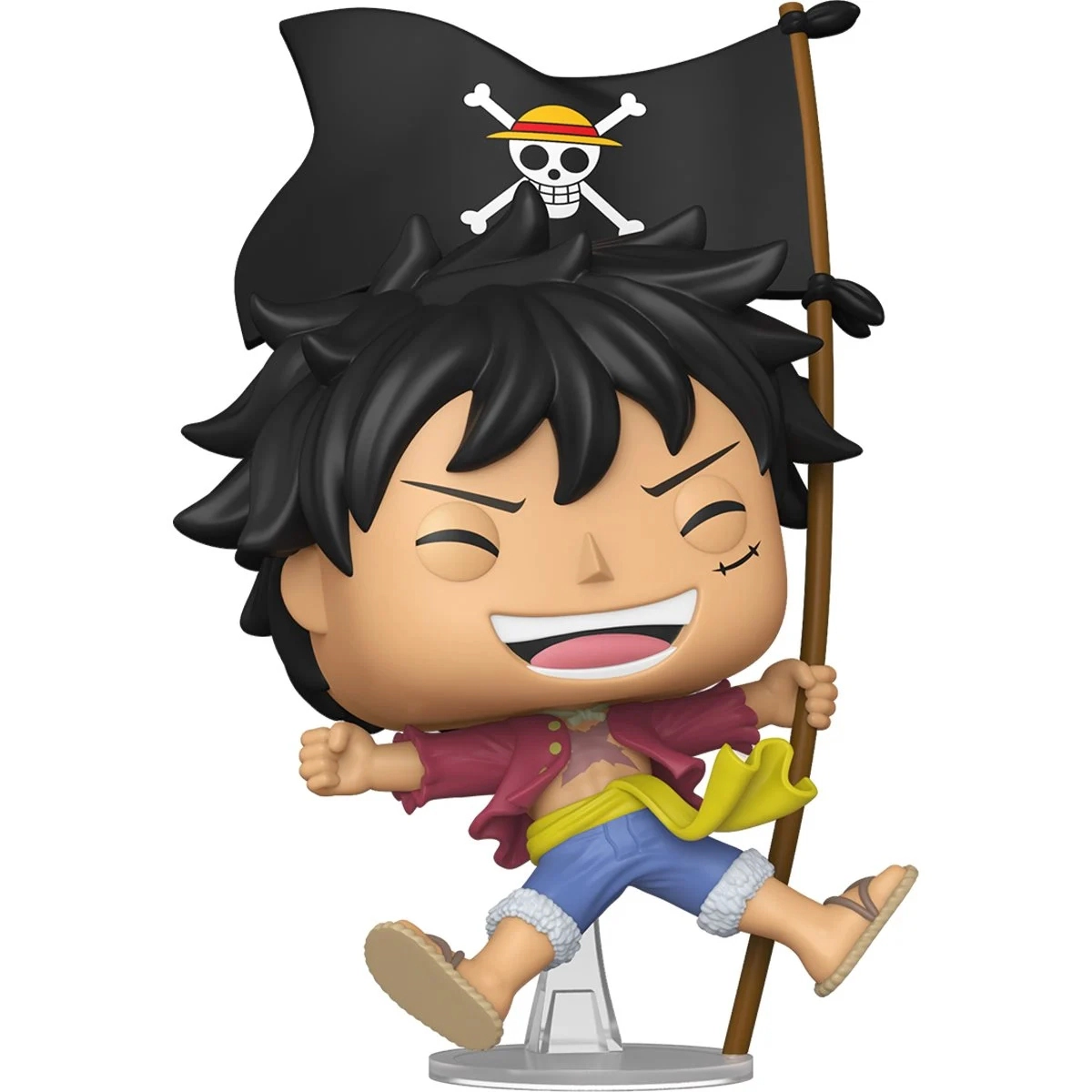 Funko Pop! One Piece: Luffy with Flag #2214