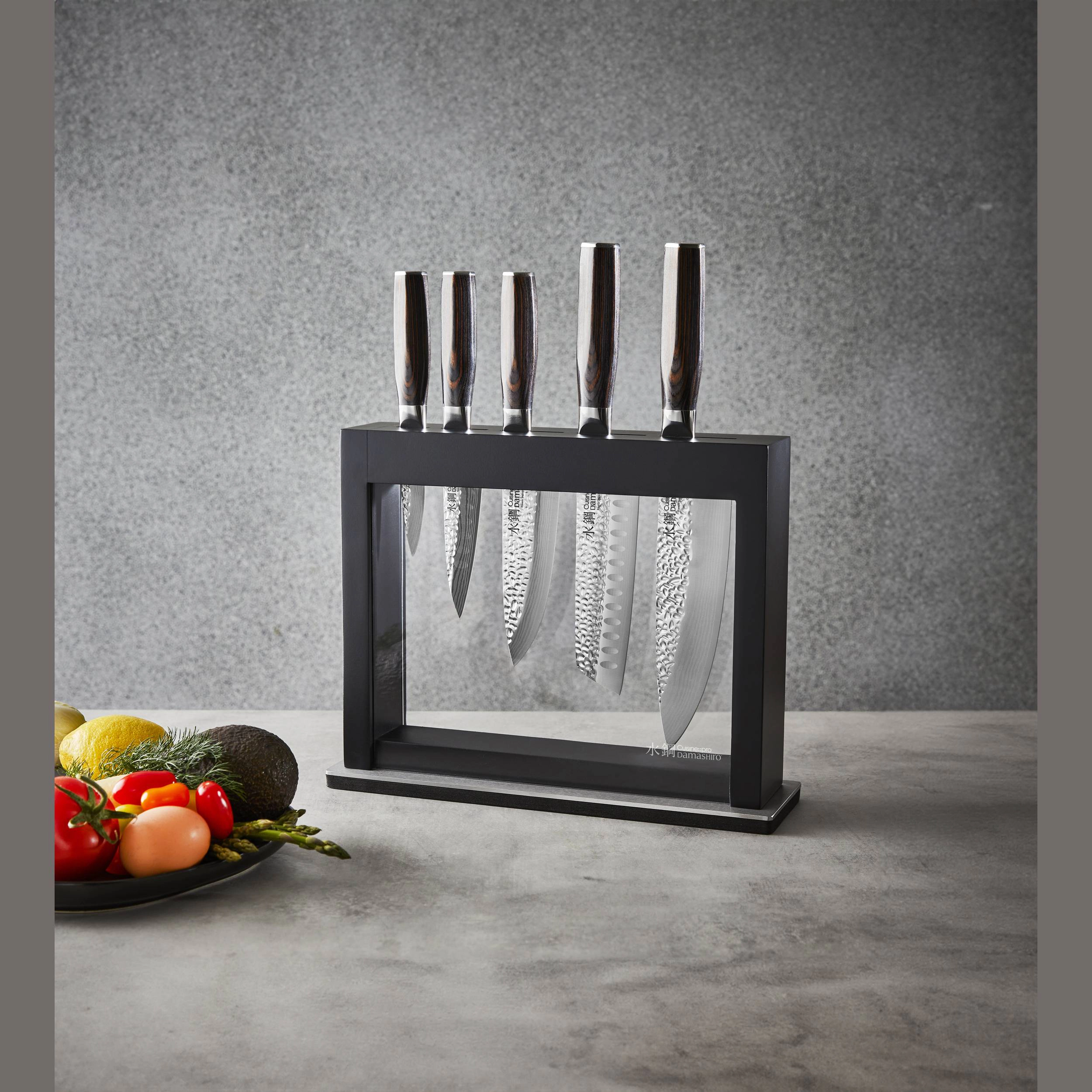 Cuisine::pro® Damashiro EMPEROR® Hisa Knife Block Piece