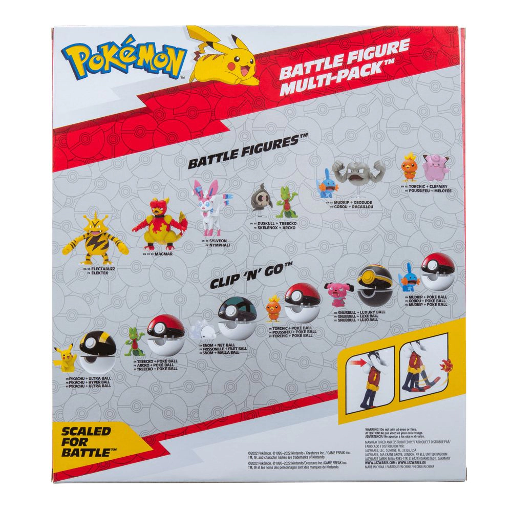 Proxy Pokemon - Battle Figure 10 Pack (PKW2855)