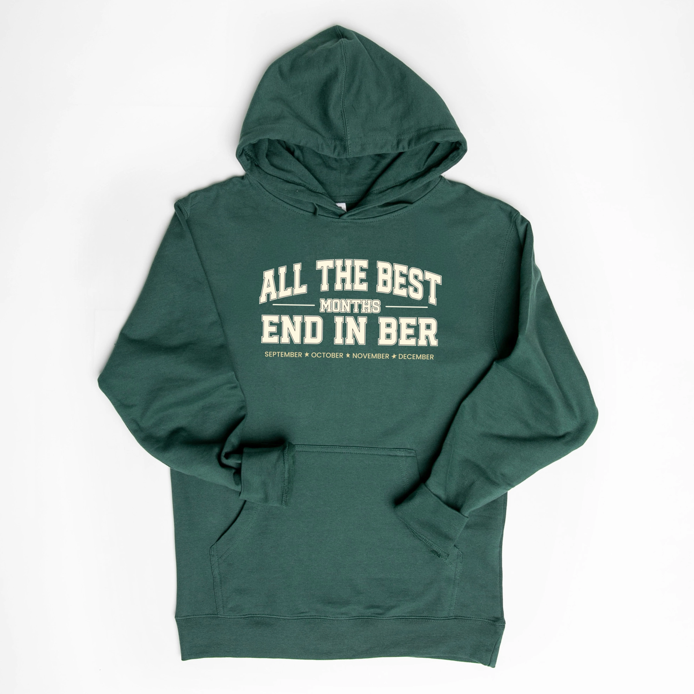 Simply Sage Market - Women's Graphic Hoodie All The Best Months End Ber