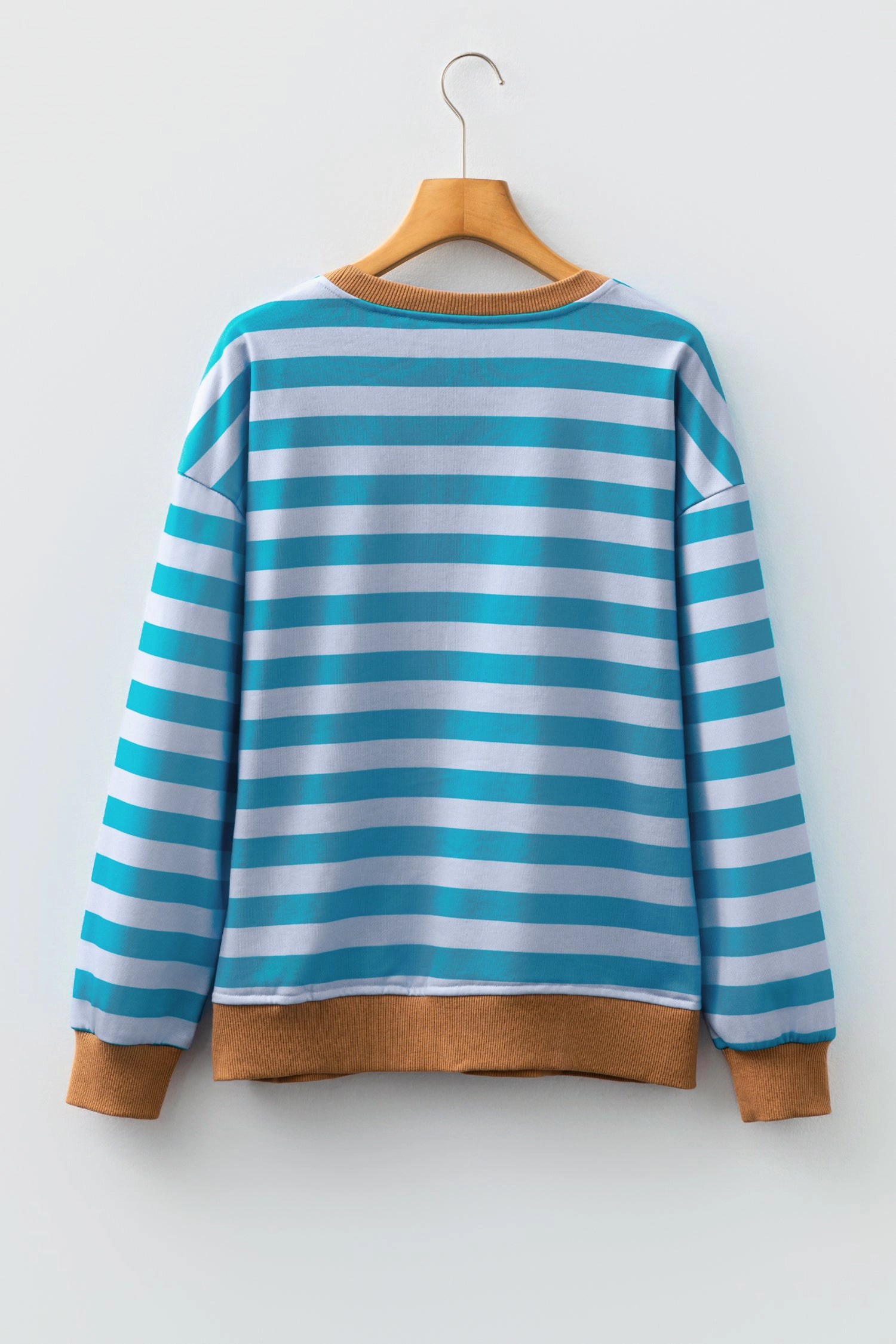 Threaded Pear Women's Madiena Trim Drop Shoulder Sweatshirt