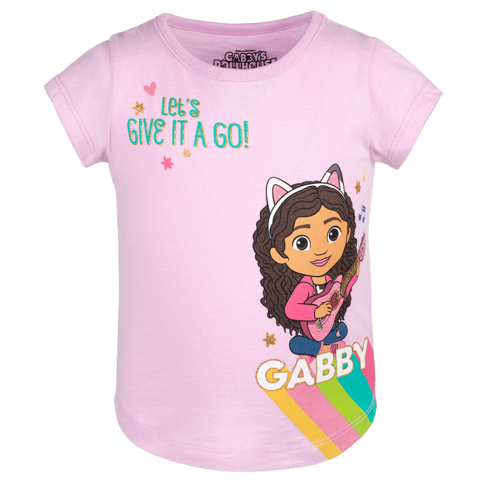 Dreamworks Gabby's Dollhouse Girls' 3-Pack T-Shirts