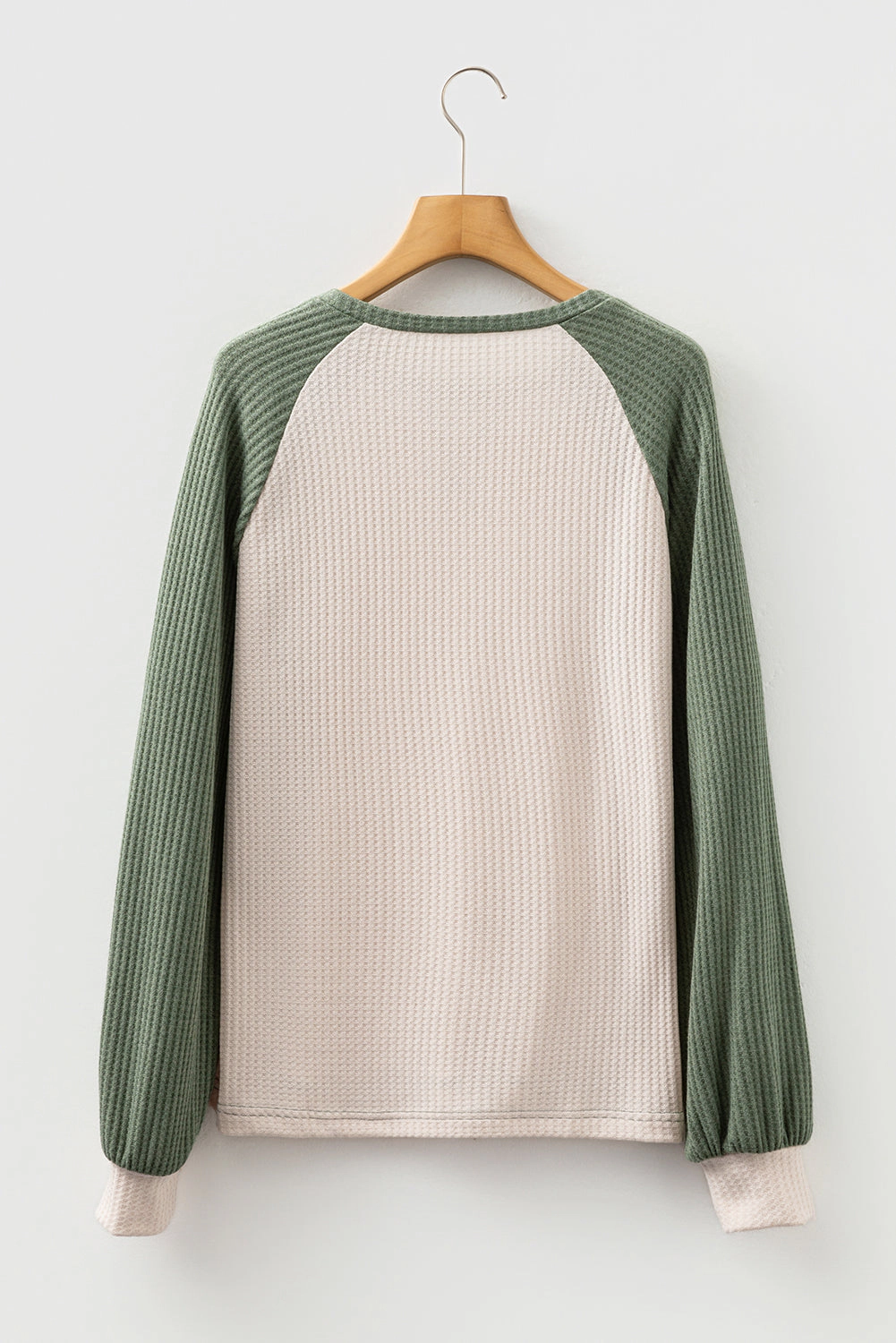 Threaded Pear Women's Peyton Block Raglan Sleeve Top