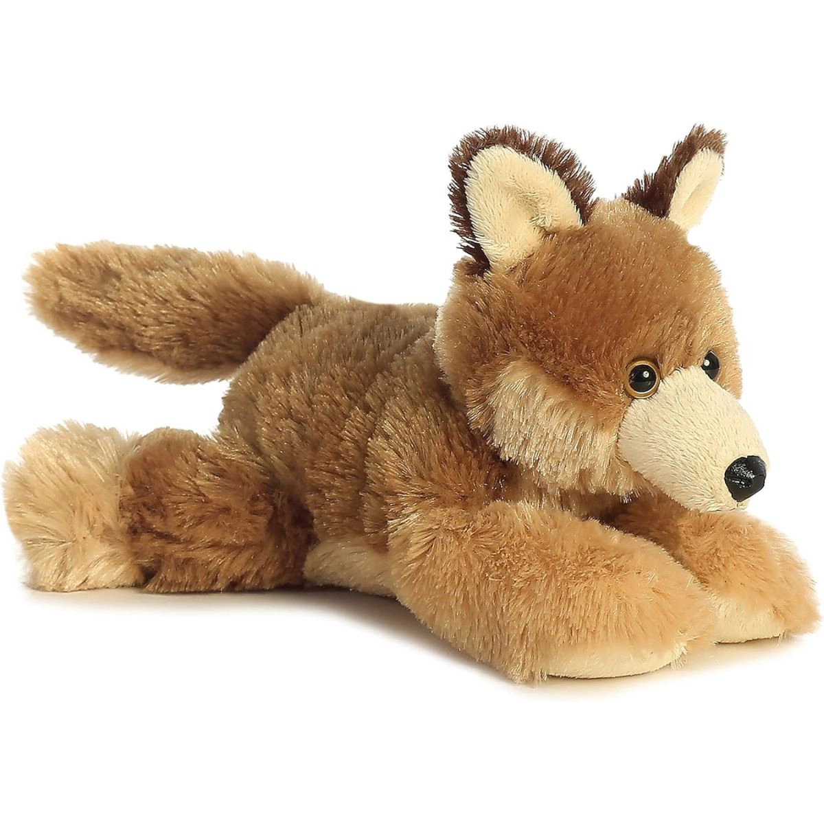 Aurora Mini Flopsie Clever Coyote 8-Inch Stuffed Animal Plush