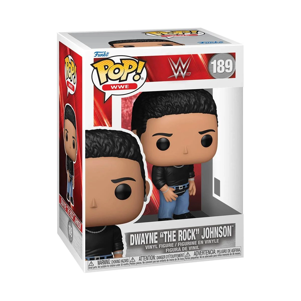 Funko Pop! WWE: Dwayne the Rock Johnson w Fanny Pack #189