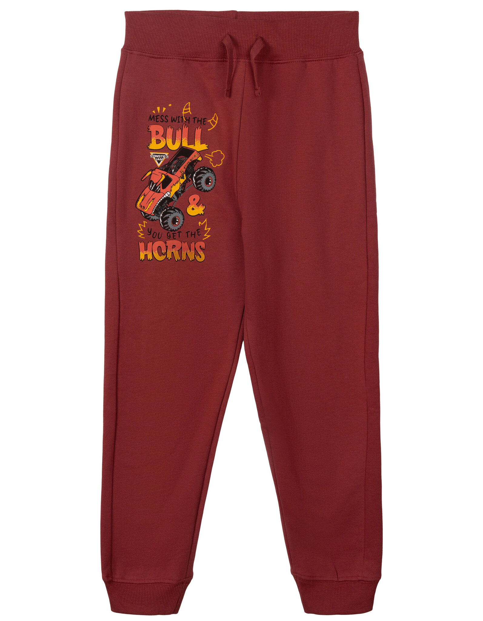 Monster Jam Boys' 3-Pack Fleece Jogger Pants