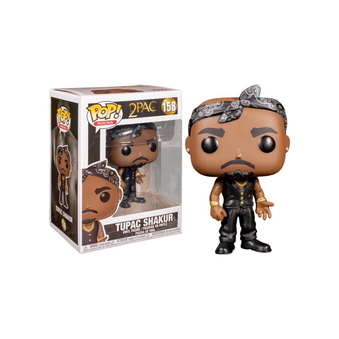 Funko Pop! Tupac Shakur with Vest #158