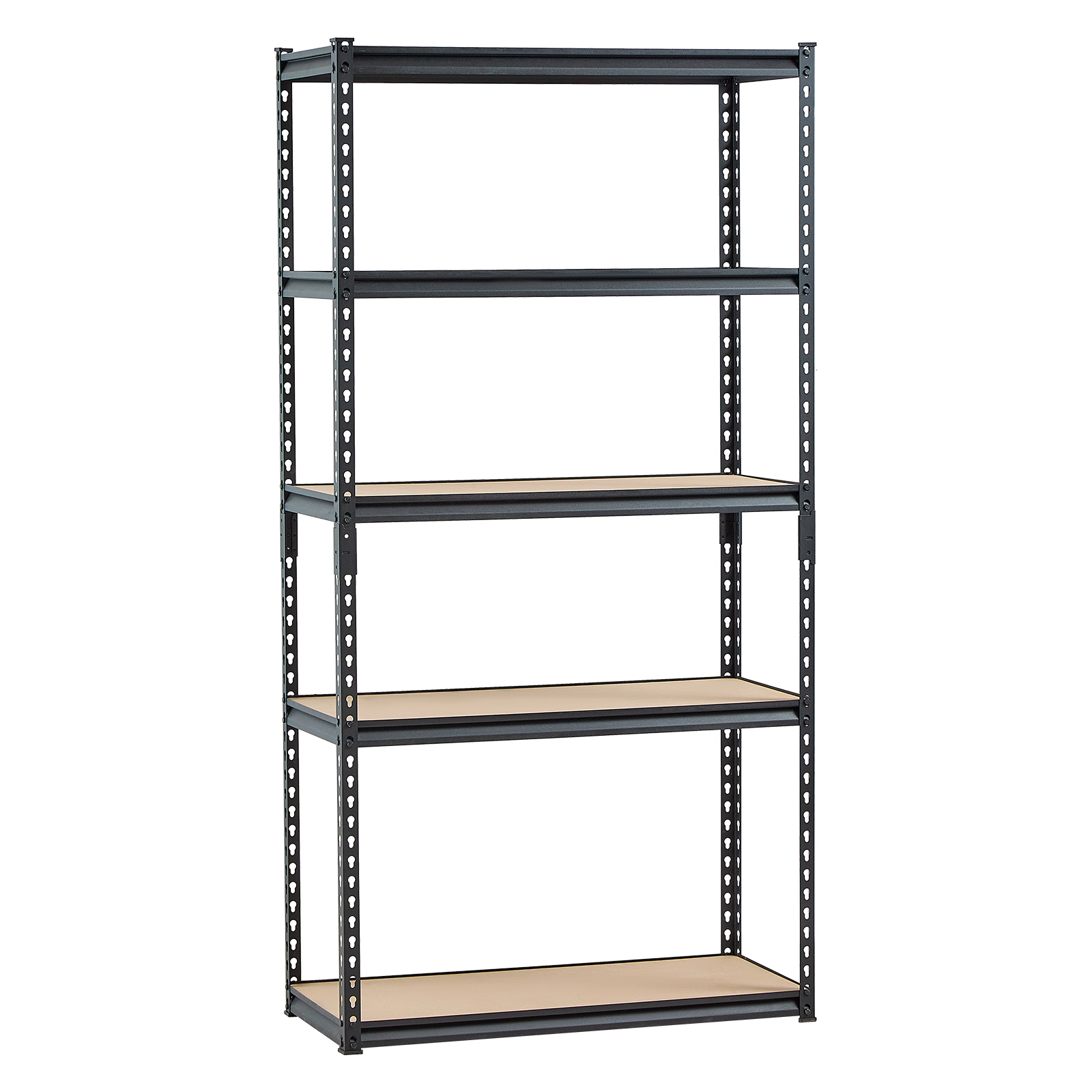 Flynama Storage Shelves 16Inches D x 36Inches W x 71 2/5Inches H 5-tier Garage Storage Shelving