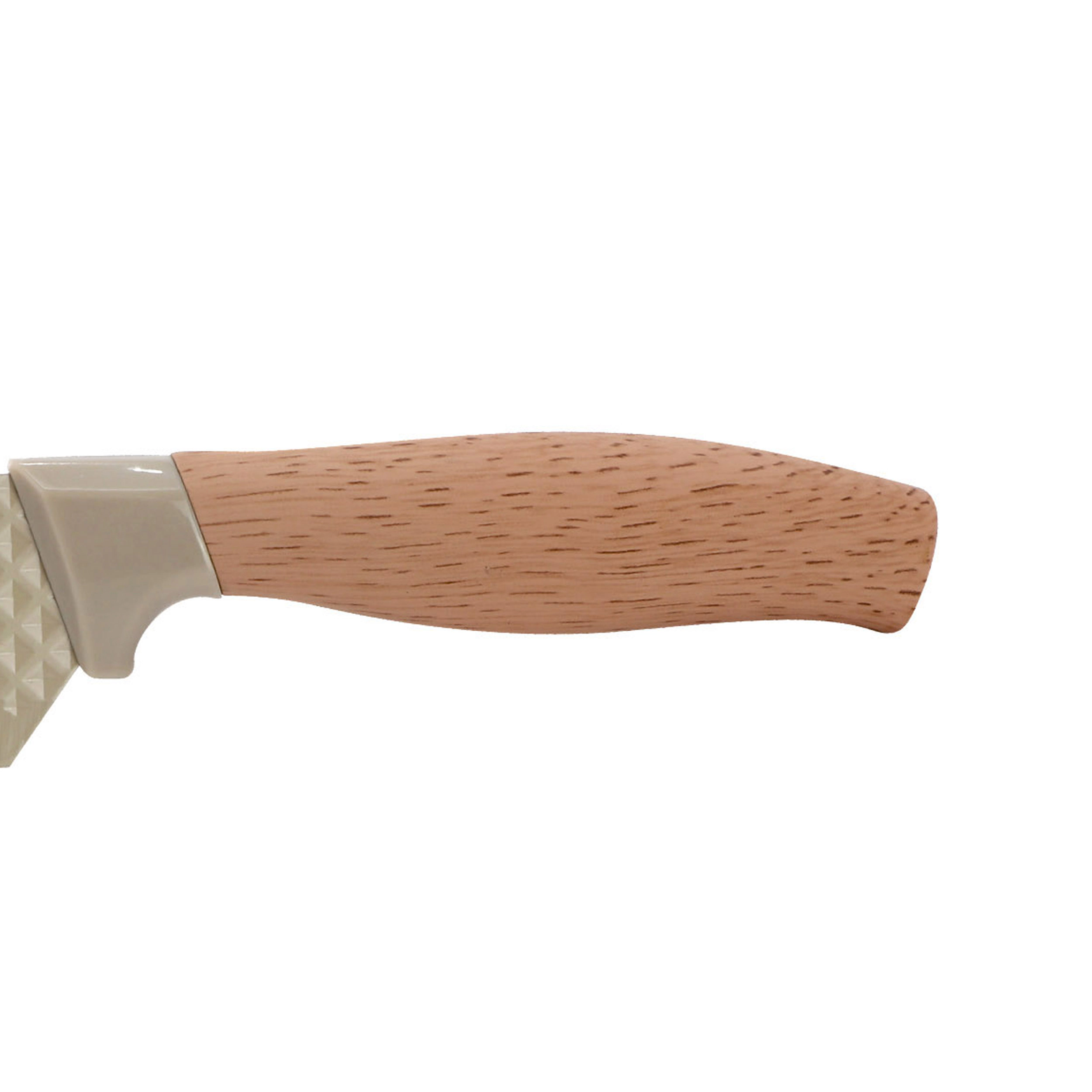Oster Gunderson 3 Piece Stainless Steel Cleaver and Shears Set in Beige