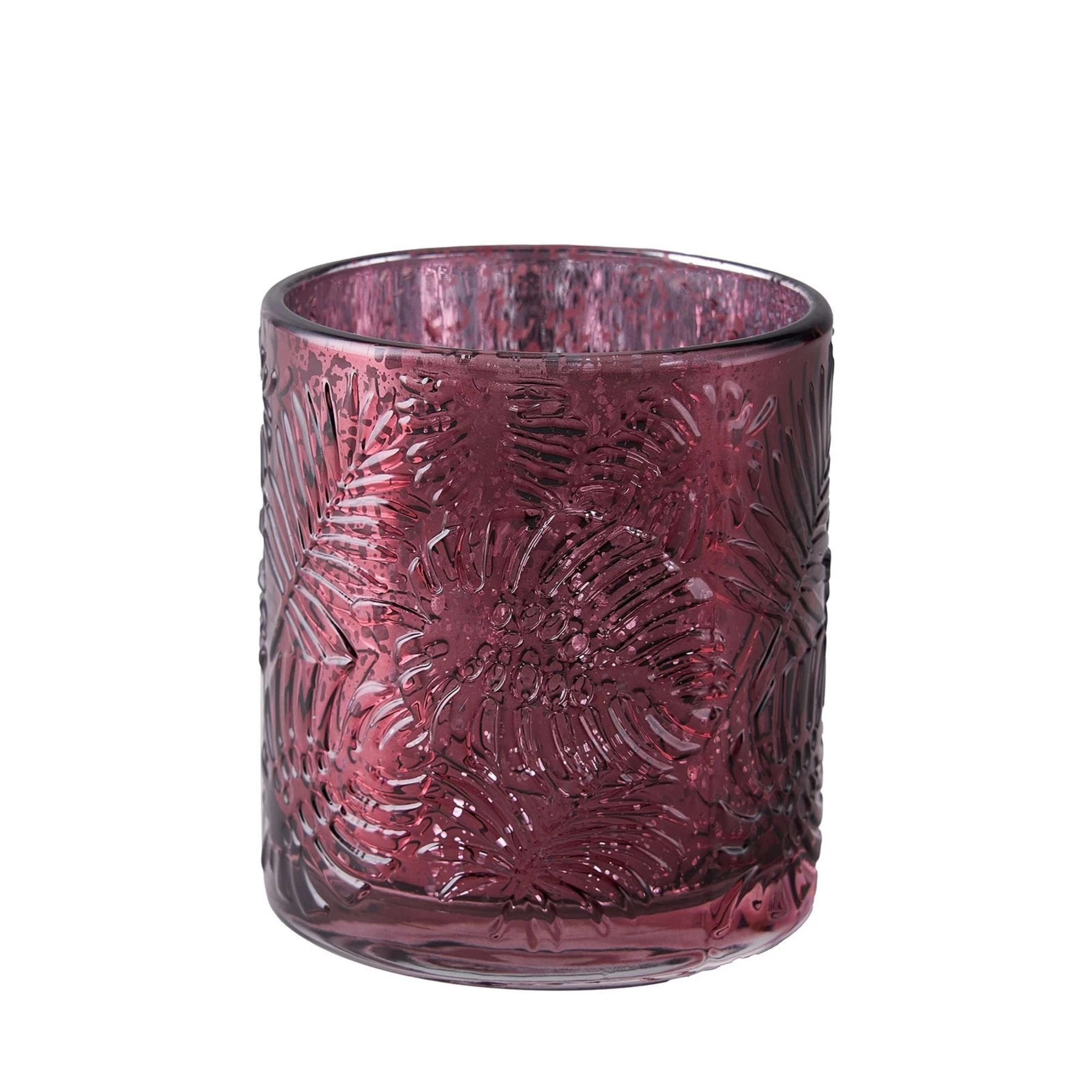 Home Collection Set of 6 3-Inch Mercury Glass Votive Candle Holders