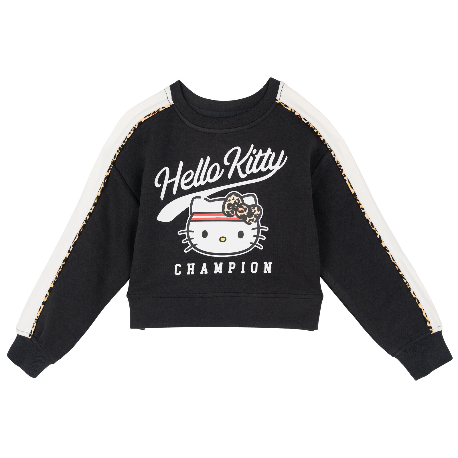 Hello Kitty Girls' Athletic 3-Piece Sweatshirt and Leggings Set