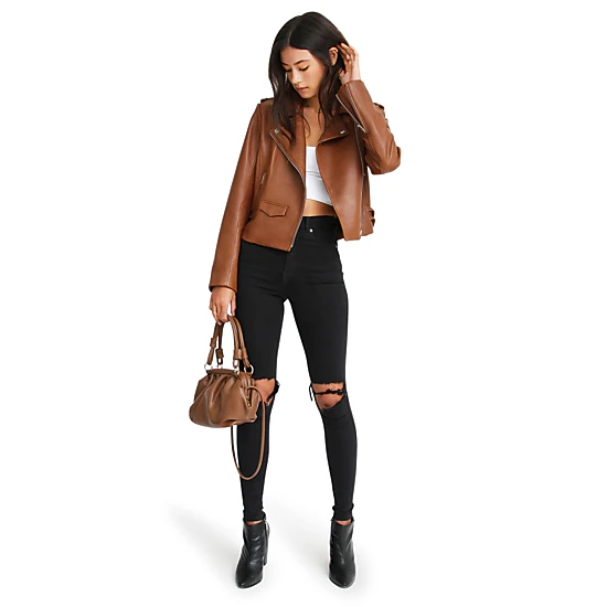 Belle & Bloom Just Friends Leather Jacket