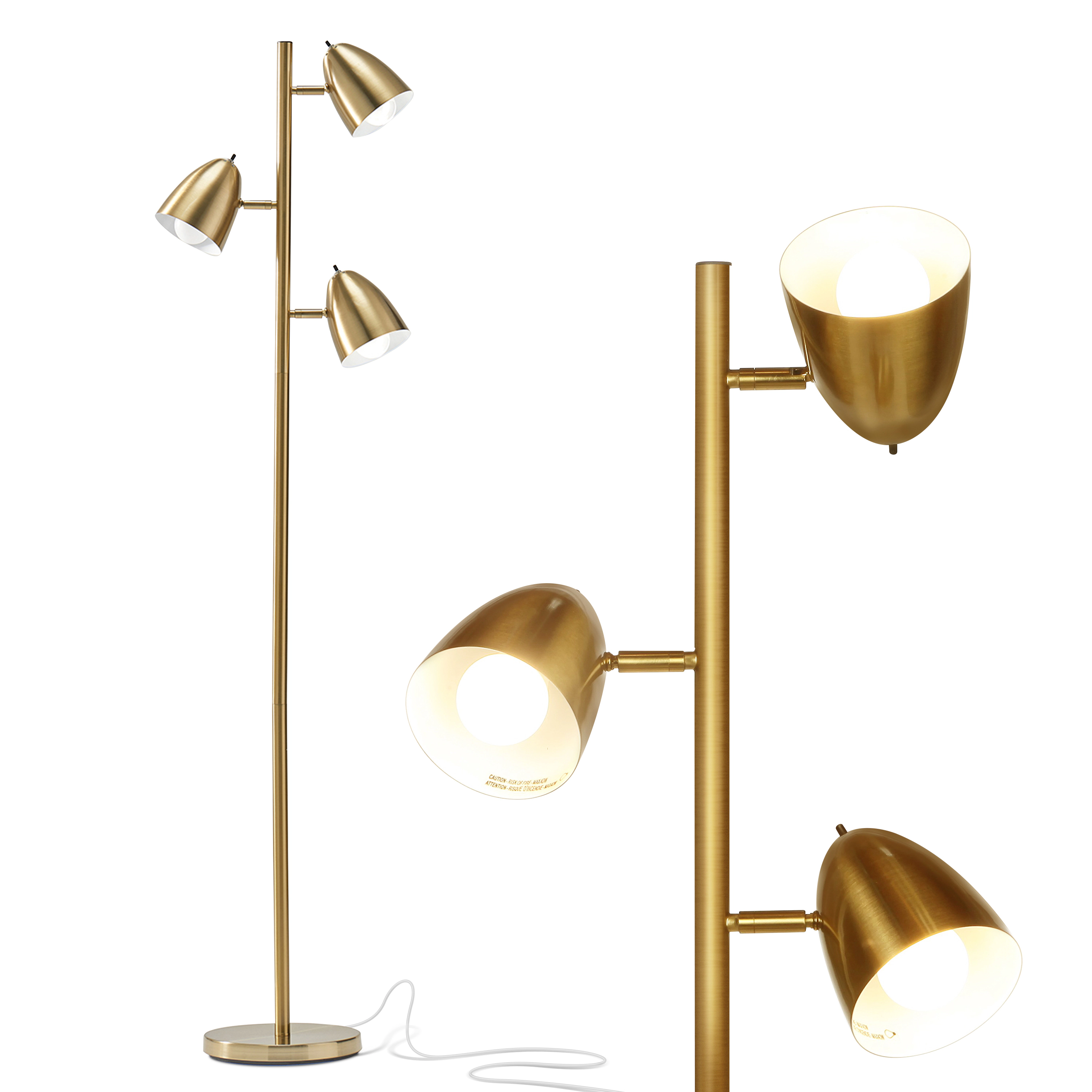 Brightech Jacob Tree Adjustable Floor Lamp