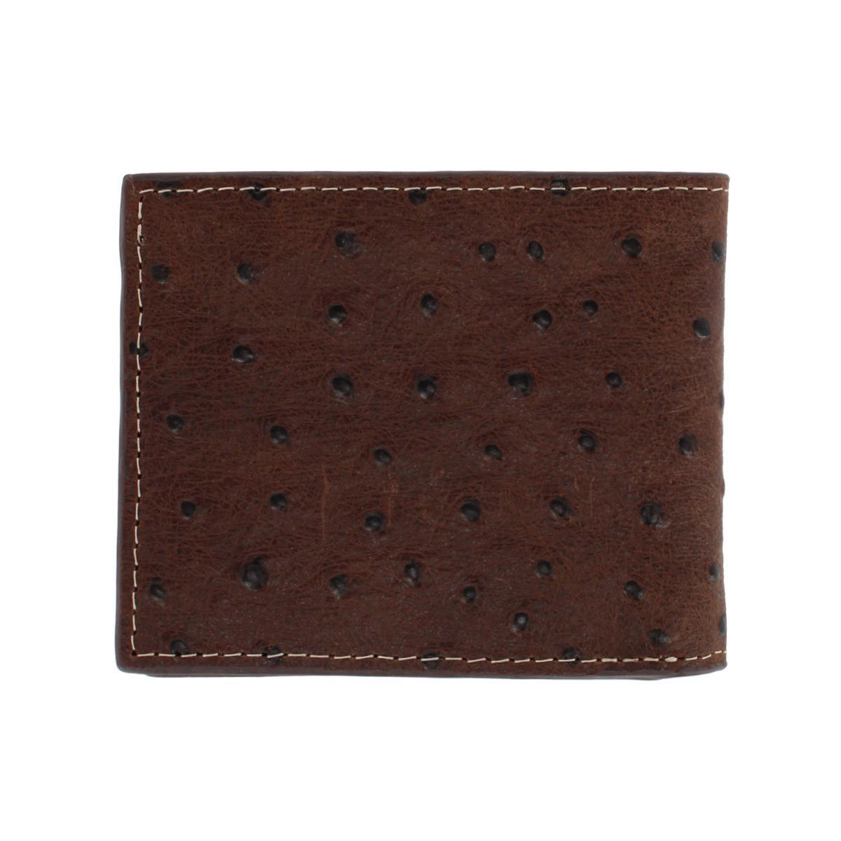 Roper Men's Leather Southwest Cross Print Bifold Wallet
