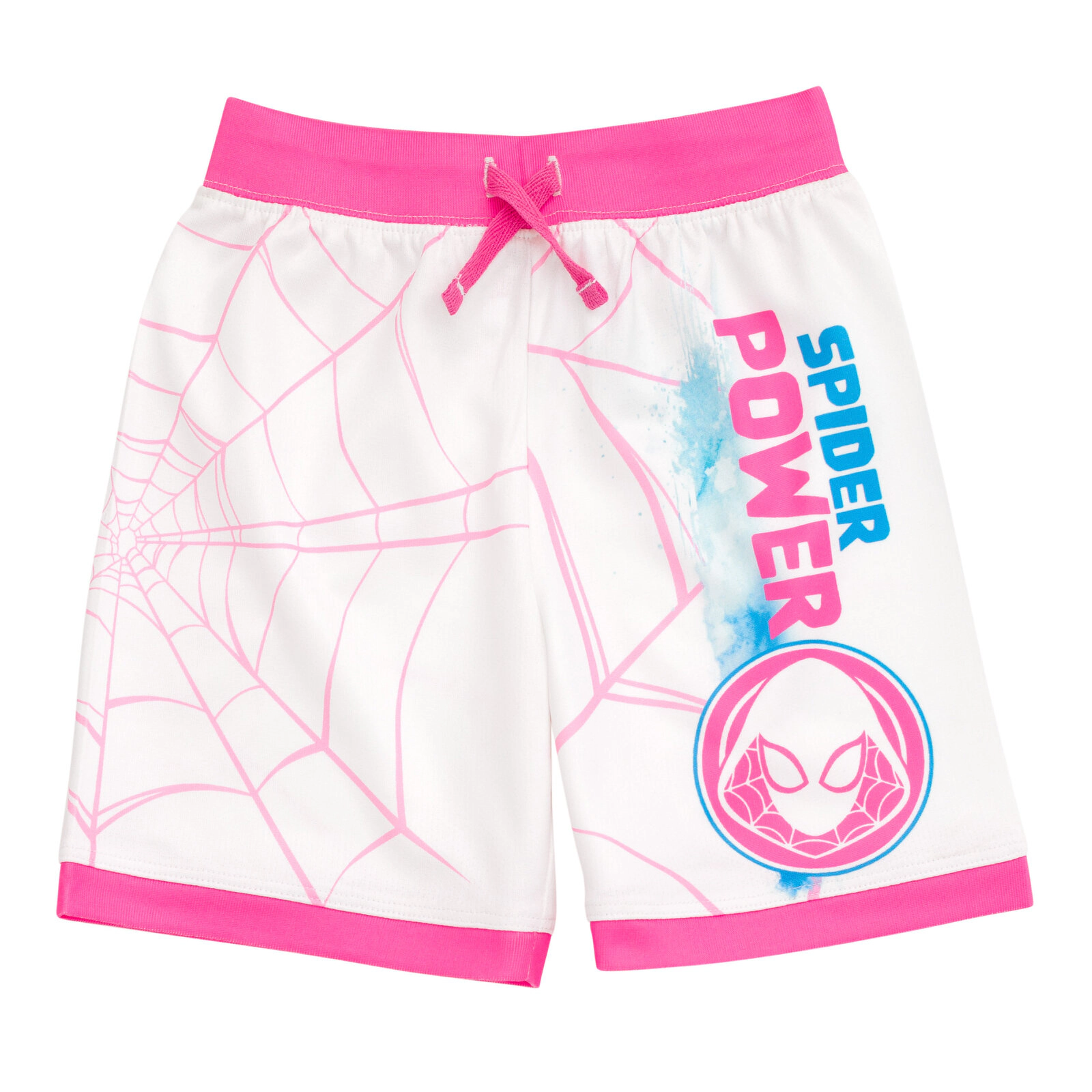 Marvel Spider-Verse Girls' Athletic 2-Piece Tank Top and Shorts Set