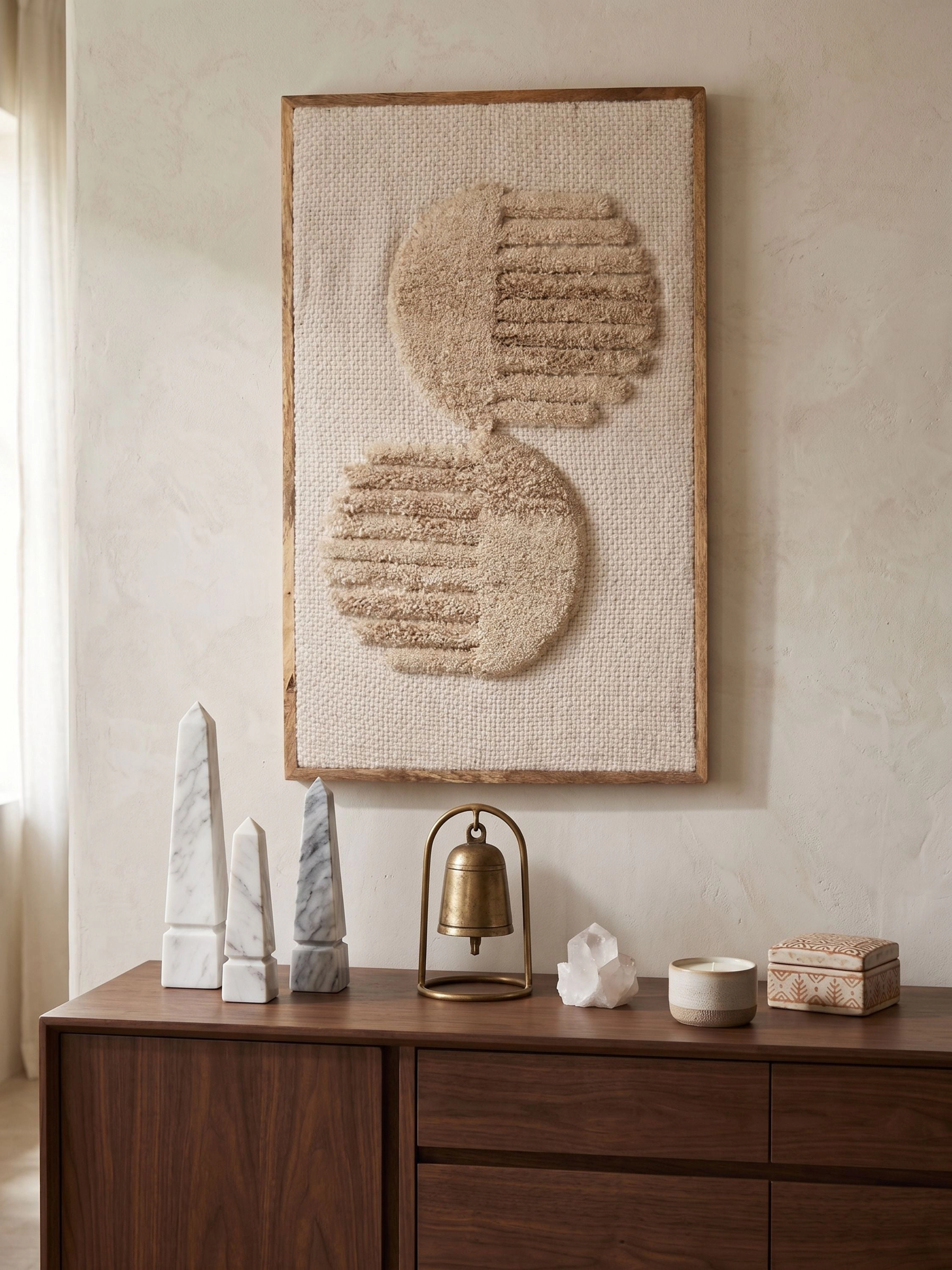 GAURI KOHLI Aspen Two Tufted Wall Art