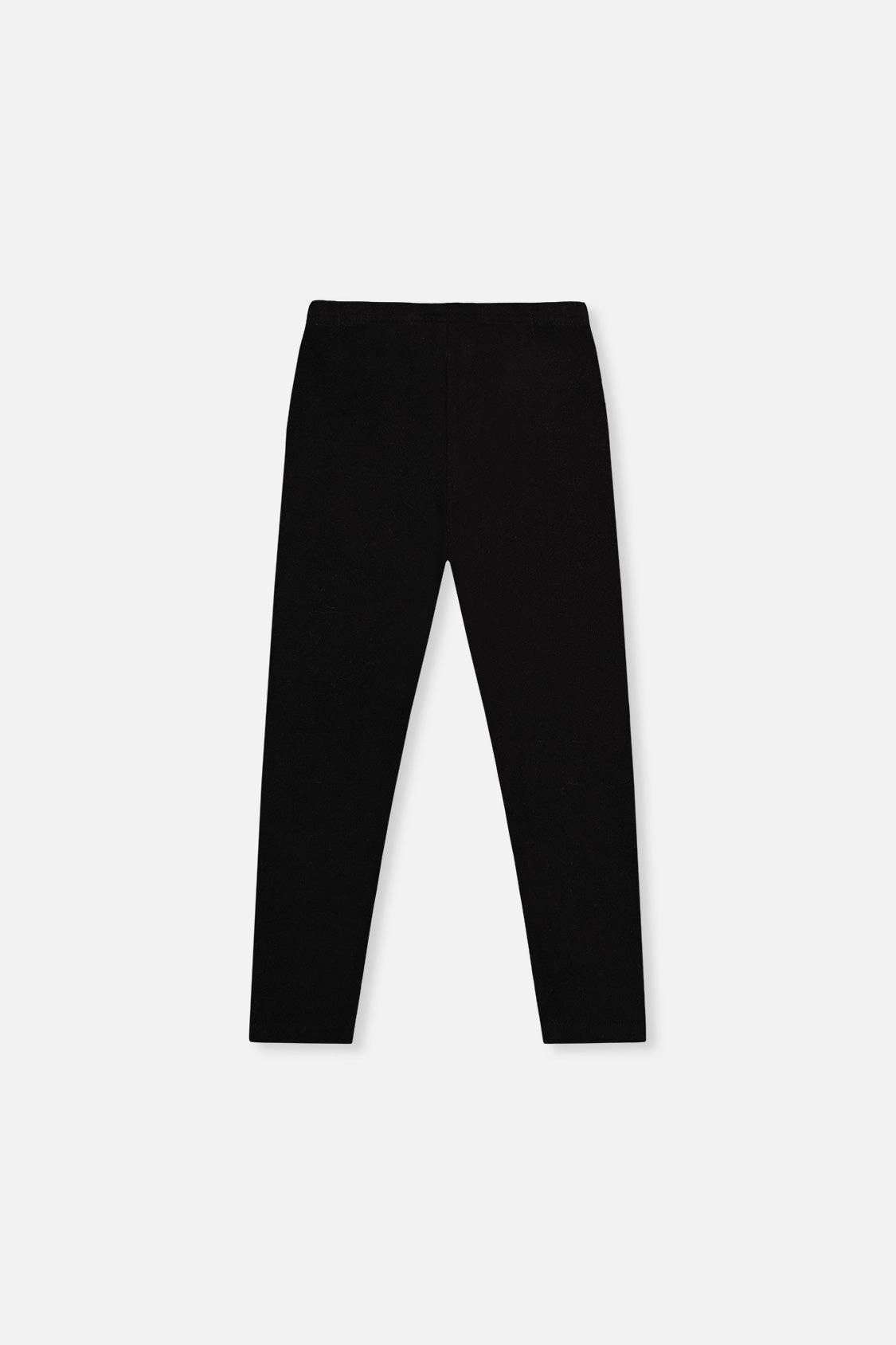 Deux par Girls Vertical Rib Elastic Waist Leggings
