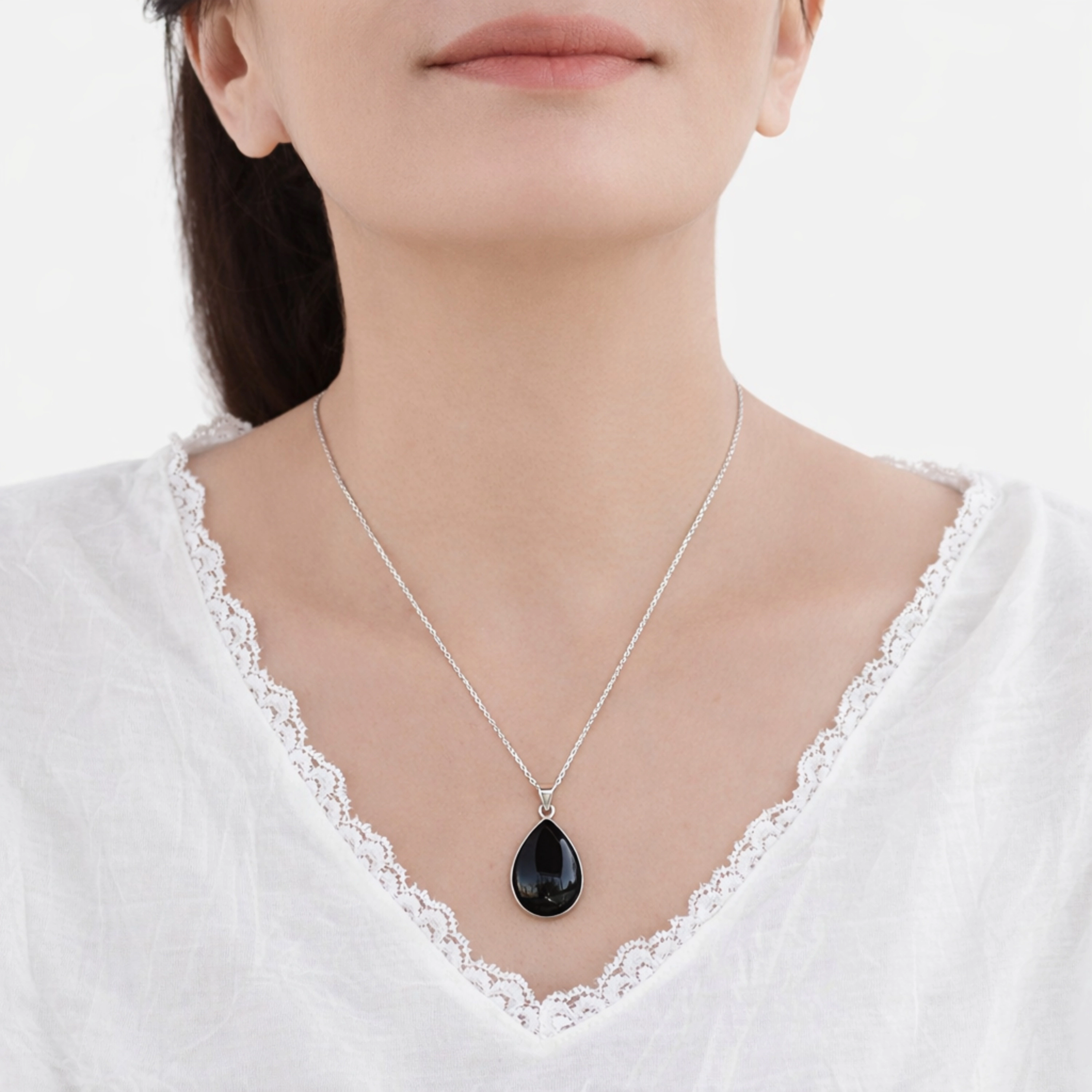 Wear Sierra Unisex Sterling Silver Handmade Pendant Necklace