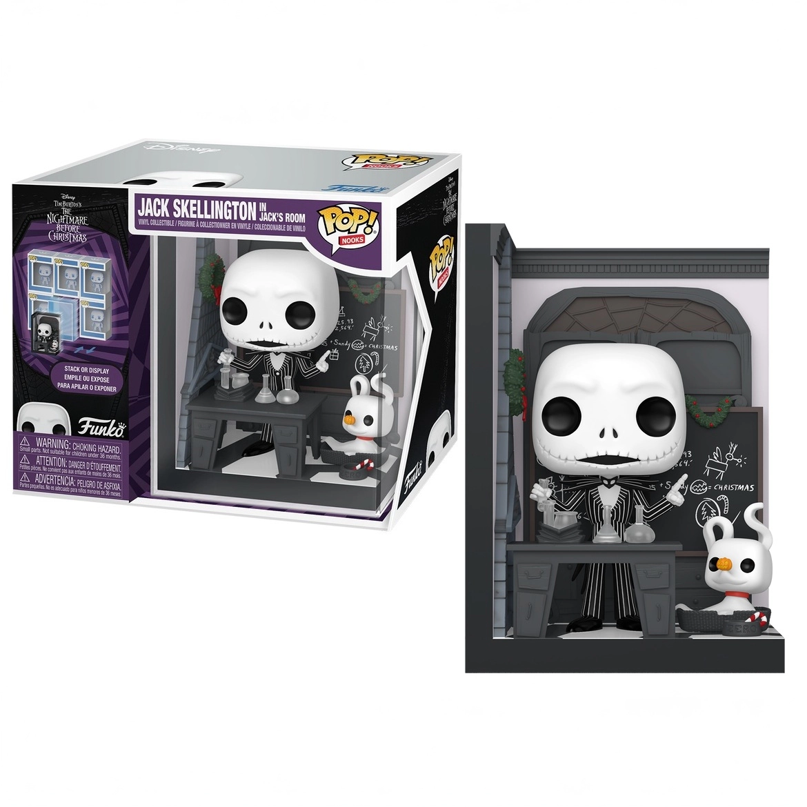 Funko Pop Nooks! Nightmare Before Christmas: In Jacks Room