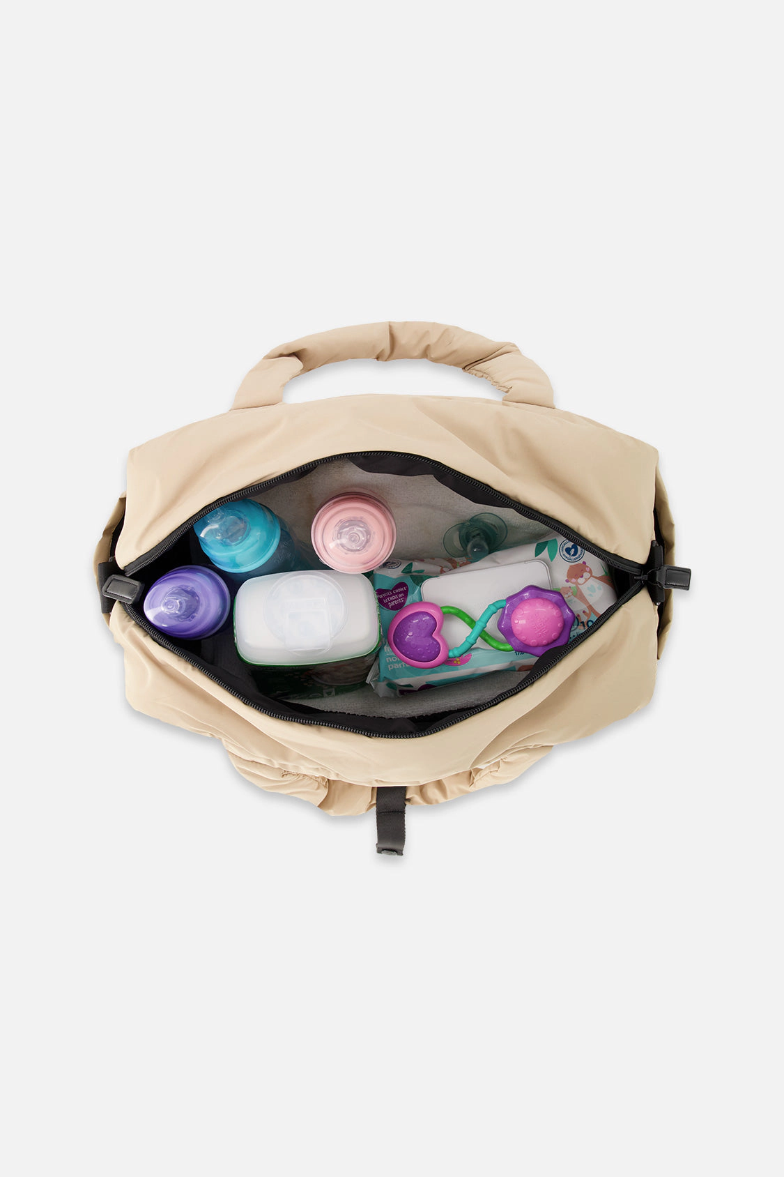 Deux par Unisex Water-Repellent -Compartment Diaper Bag with Changing Mat