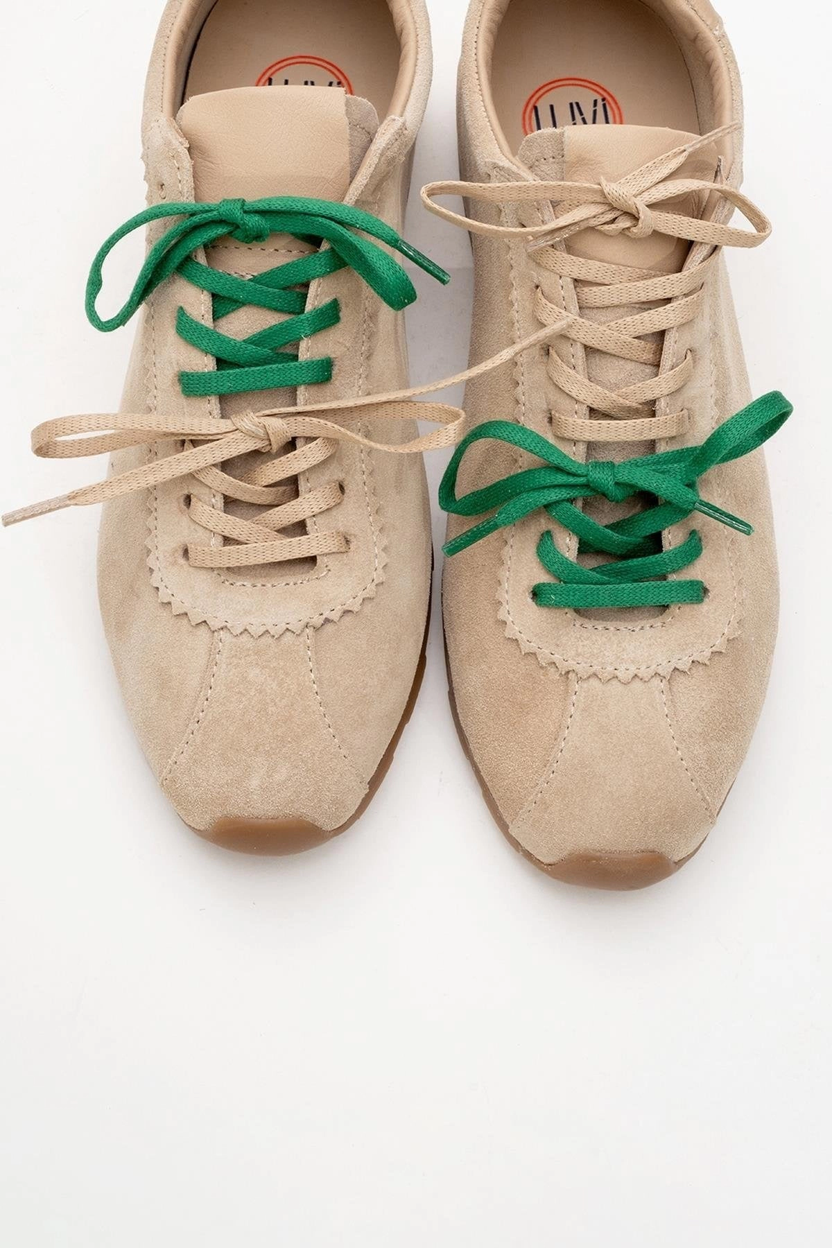 Forever & Always Womens Crea Leather Sneakers