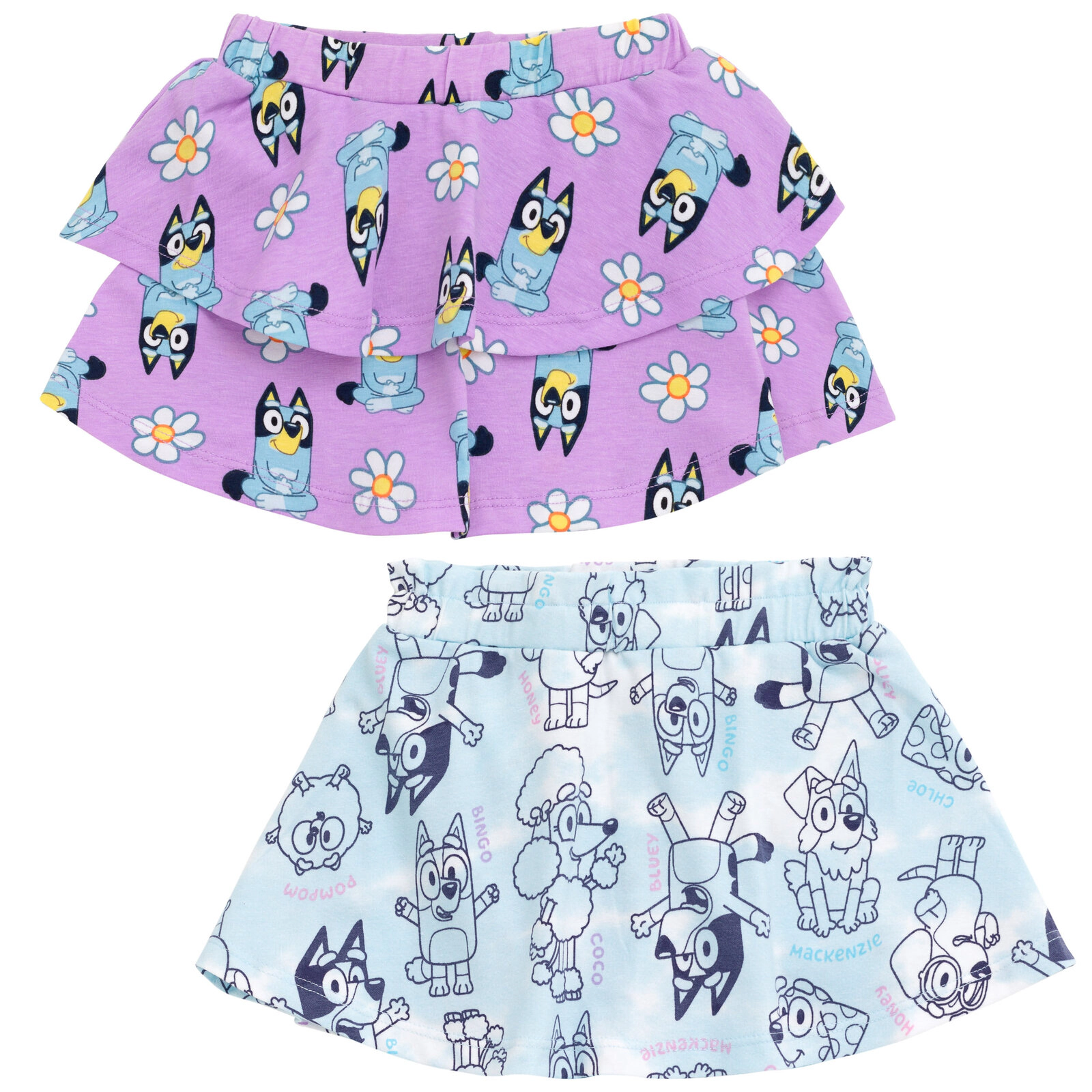 Bluey Girls' 2-Piece Skort Set
