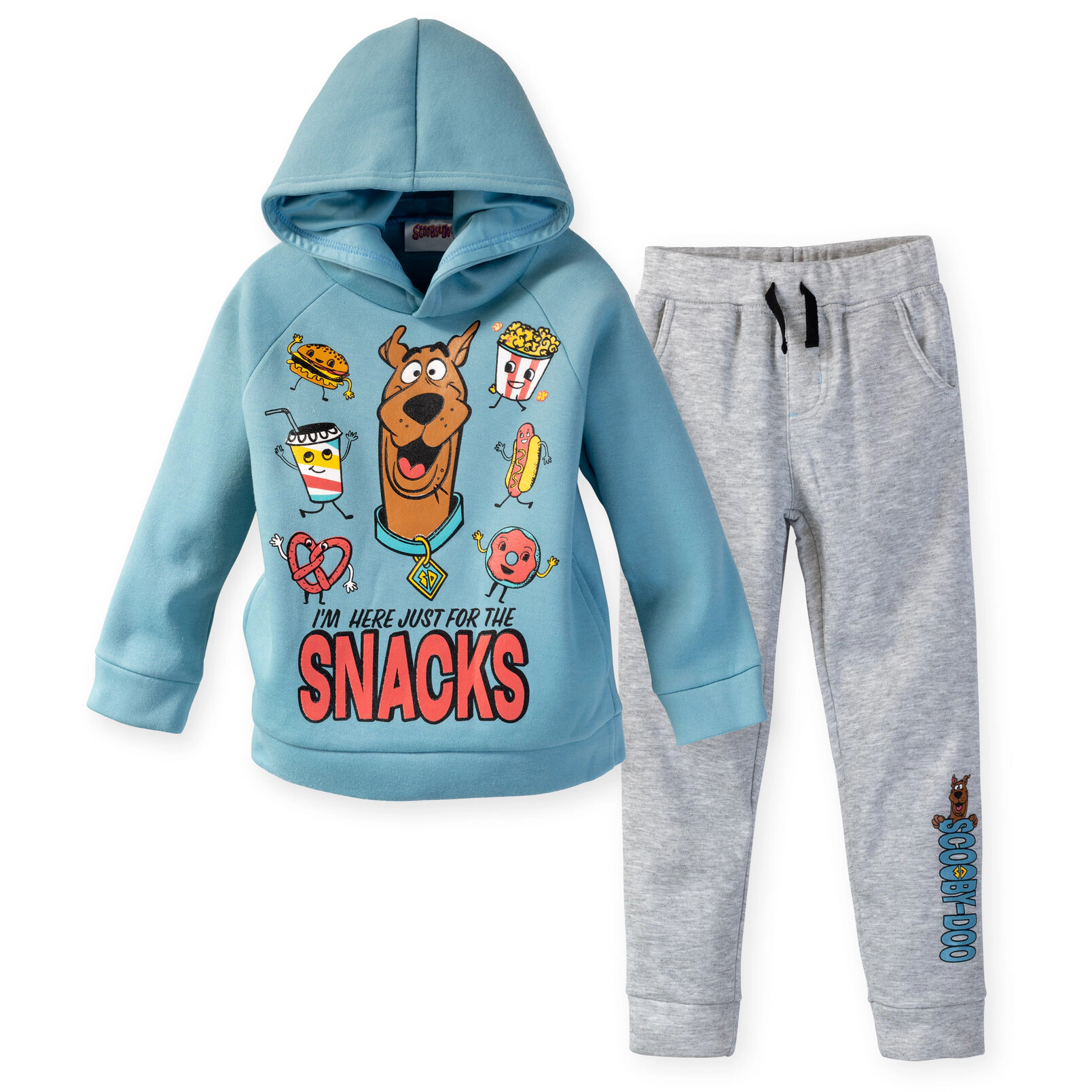 Scooby-Doo Boys' Fleece 2-Piece Hoodie and Pants Set