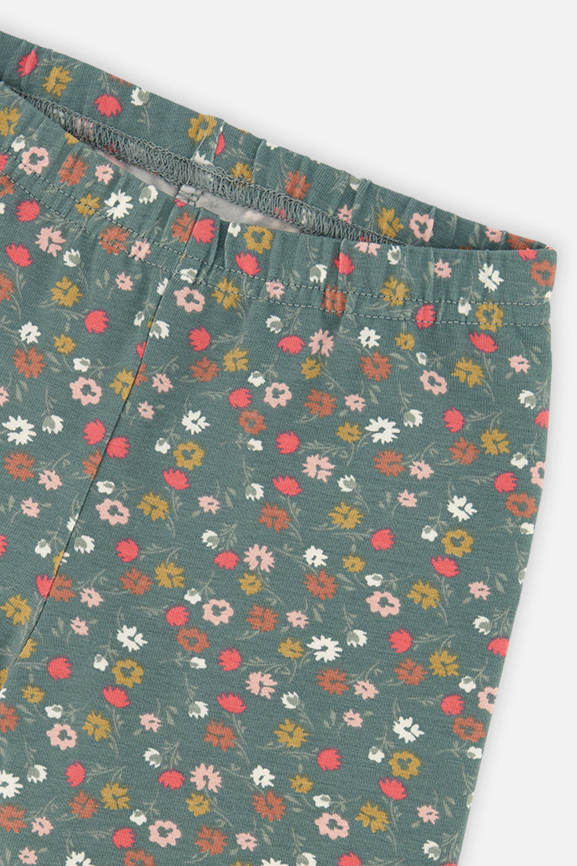 Deux par Girls Floral Print Organic Cotton Leggings