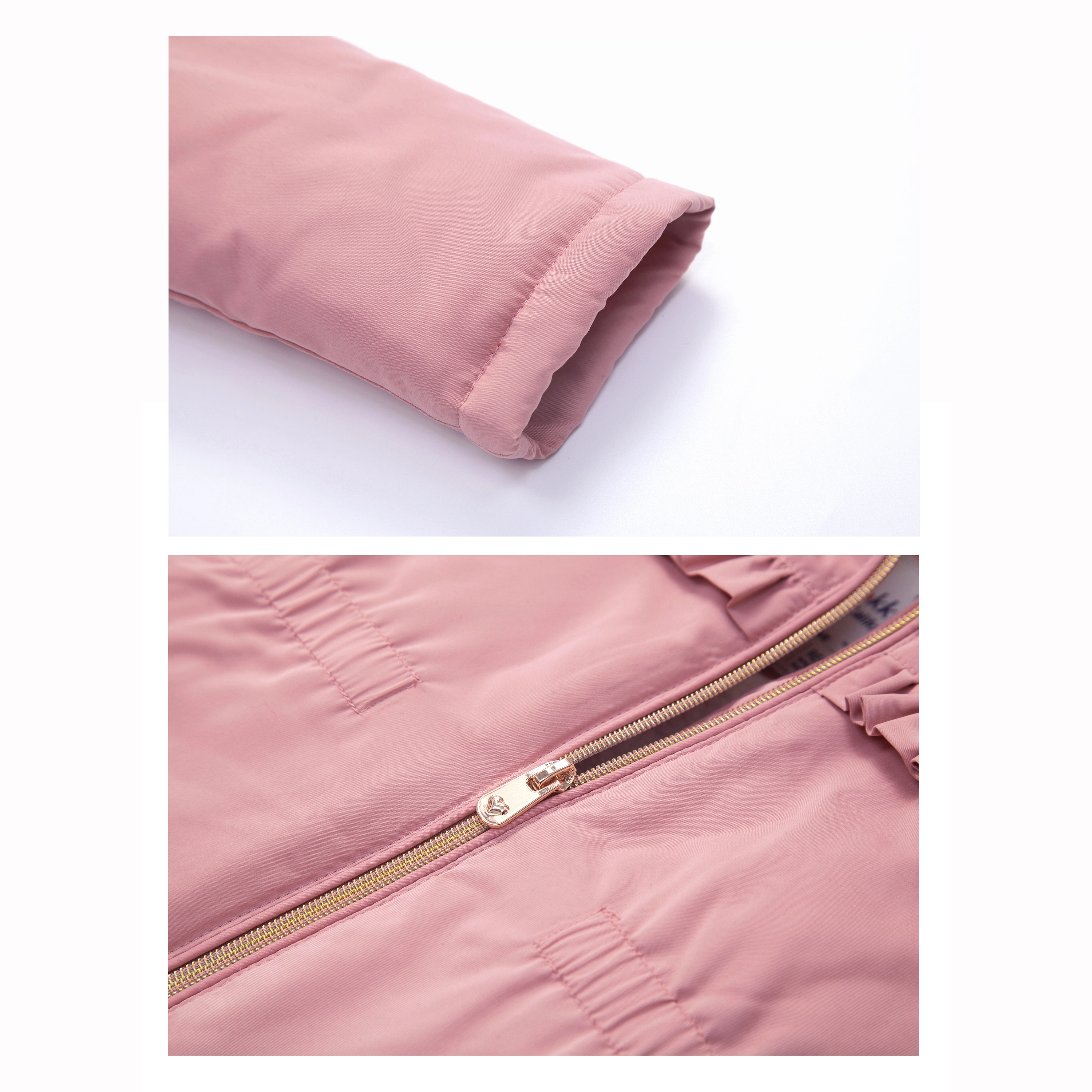 Rokka&Rolla Baby Girls Sherpa-Lined Puffer Jacket
