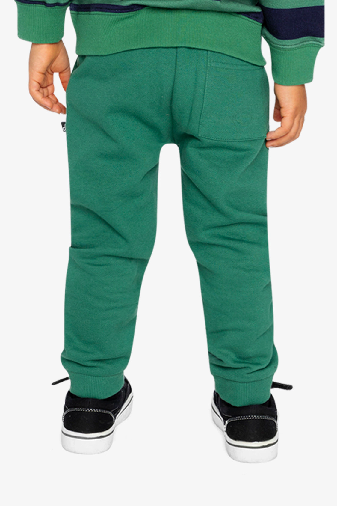 Deux par Boys Fleece Drawstring Adventure Sweatpants with Side Pockets