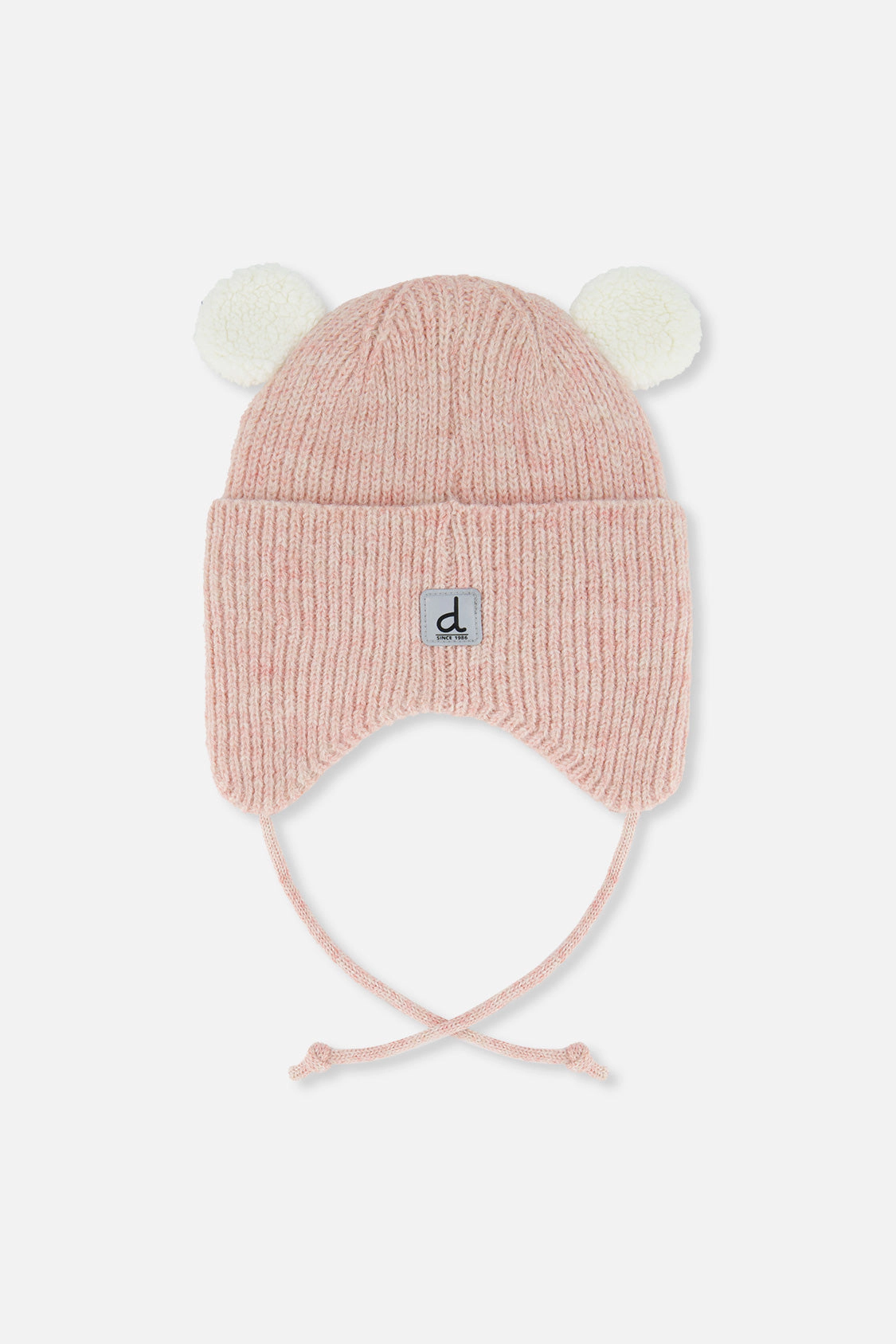 Deux par Girls Winter Knit Hat with Ear Flaps and Ears