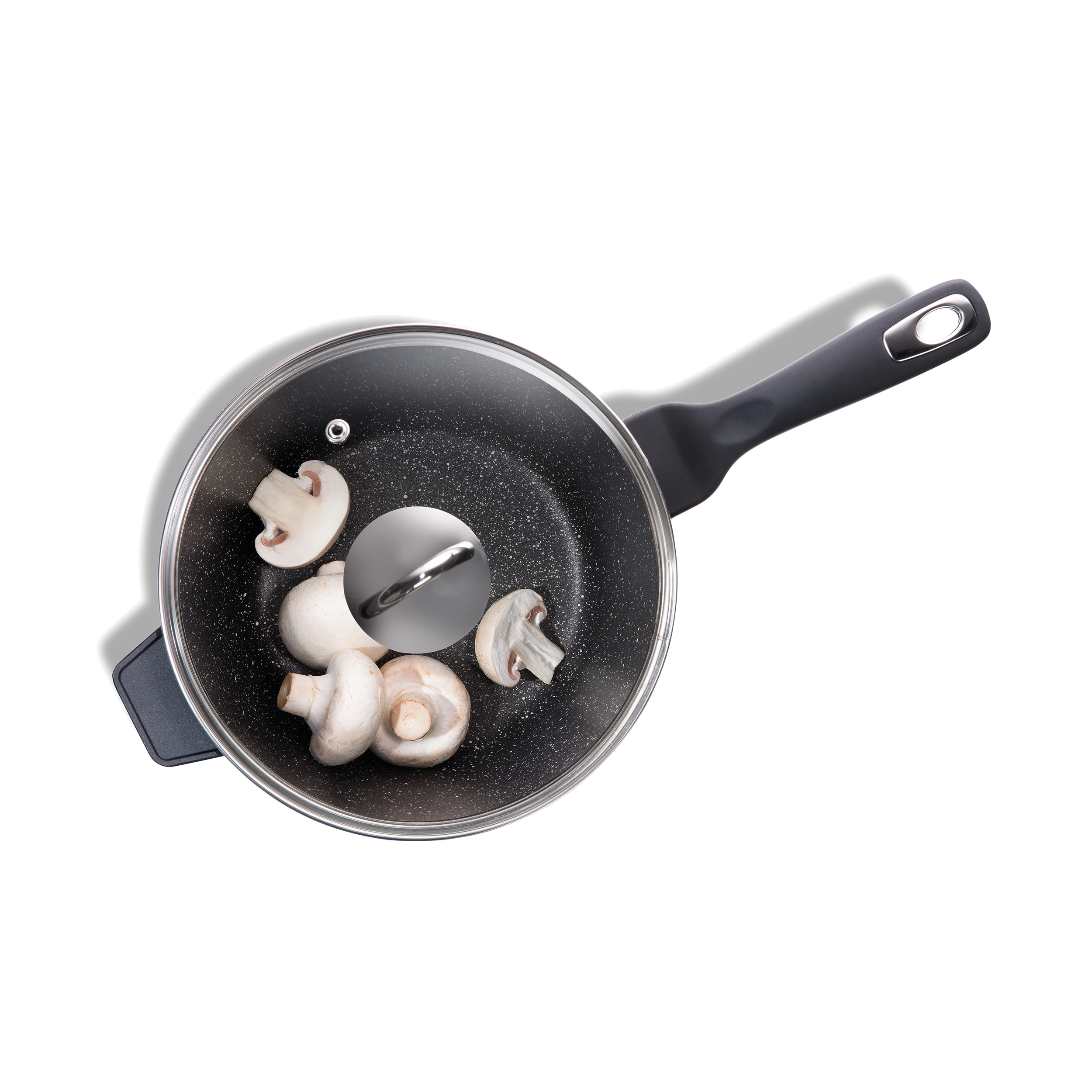 Cuisine::pro® GRANITE™ Saucepan With Lid 3.1 Qt.