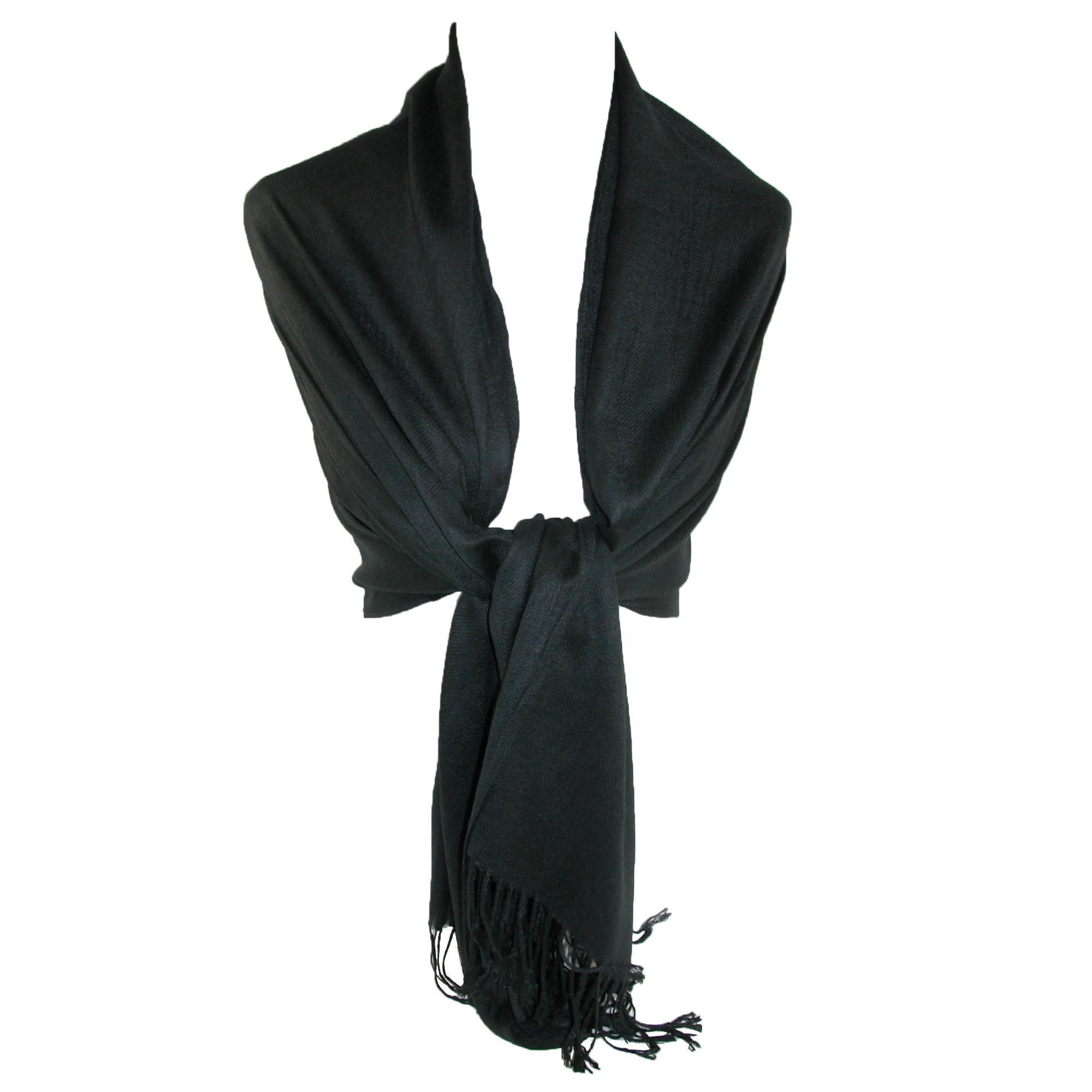 CTM Women's Classic Pashmina Style Shawl Wraps