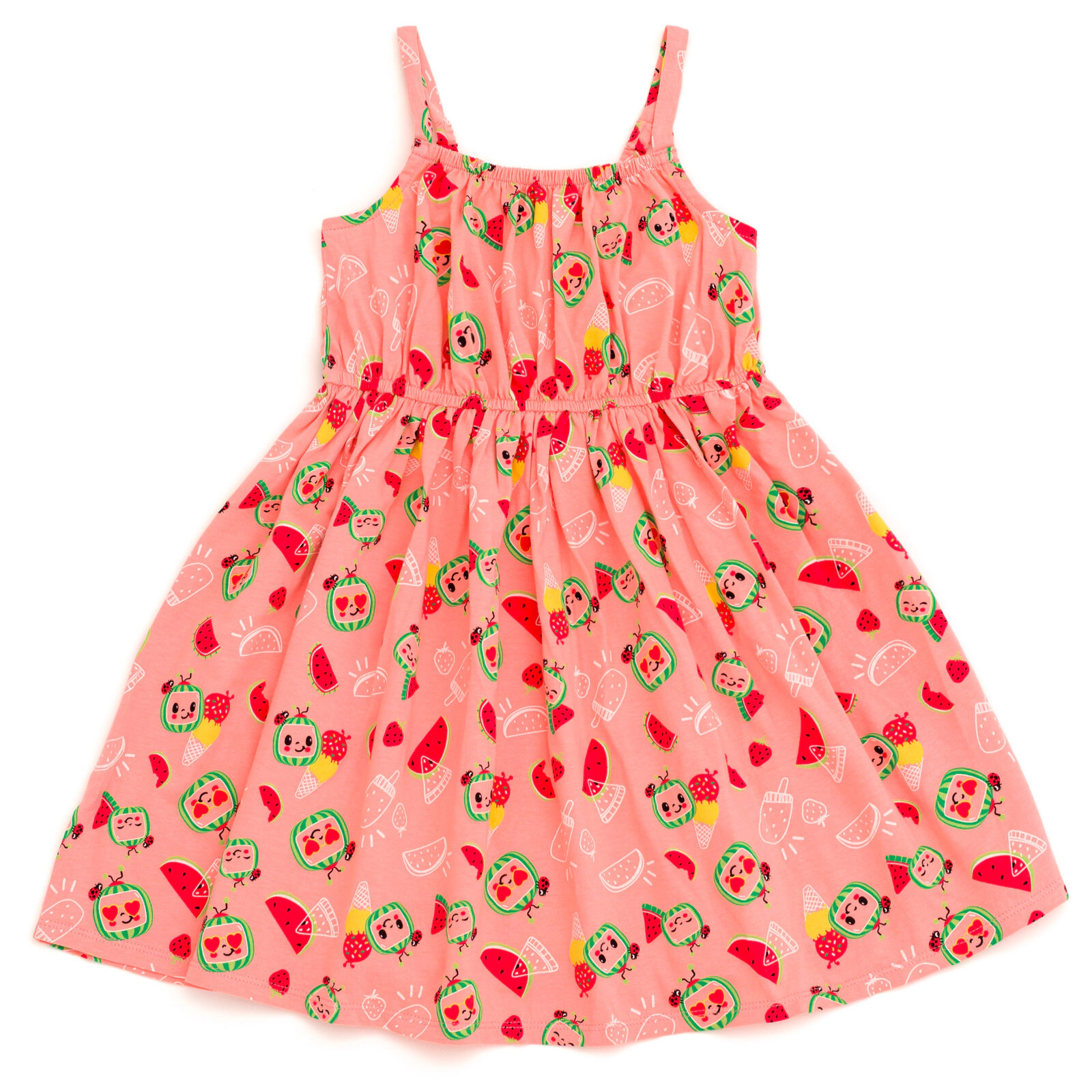 Cocomelon Girls' Sleeveless Jersey Dress